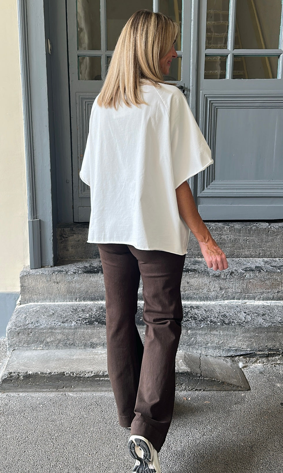 T-shirt COWBOY Blanc