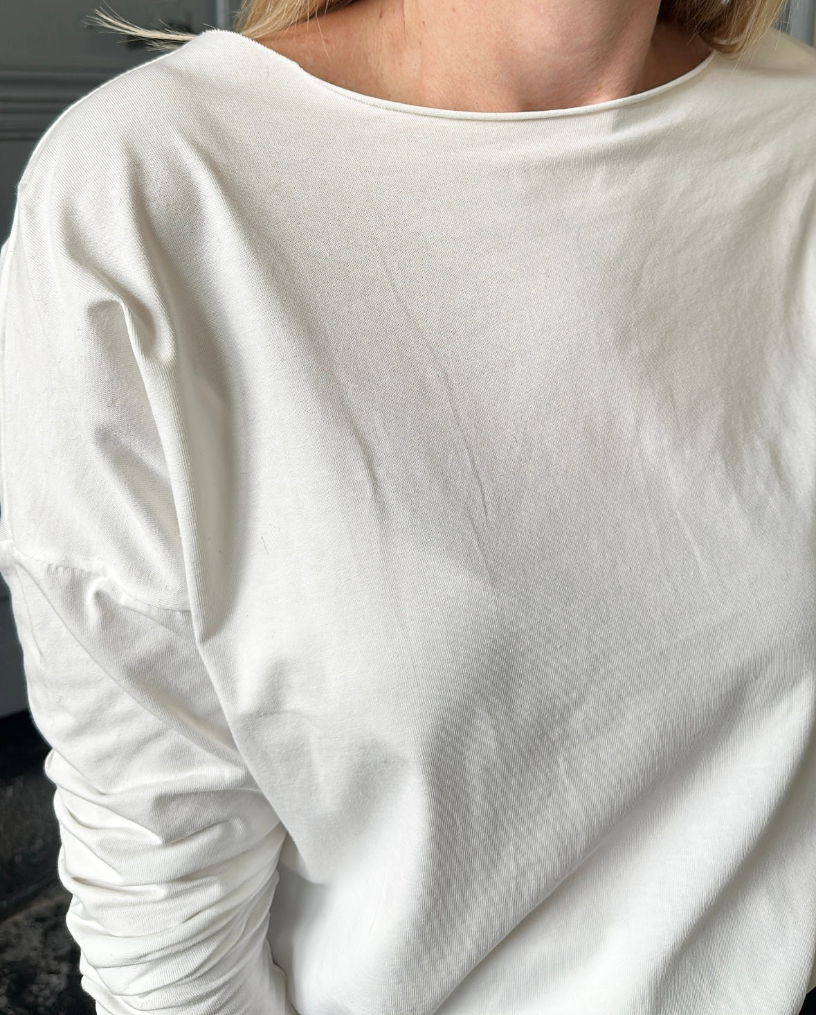 T-shirt oversize GIGI Blanc