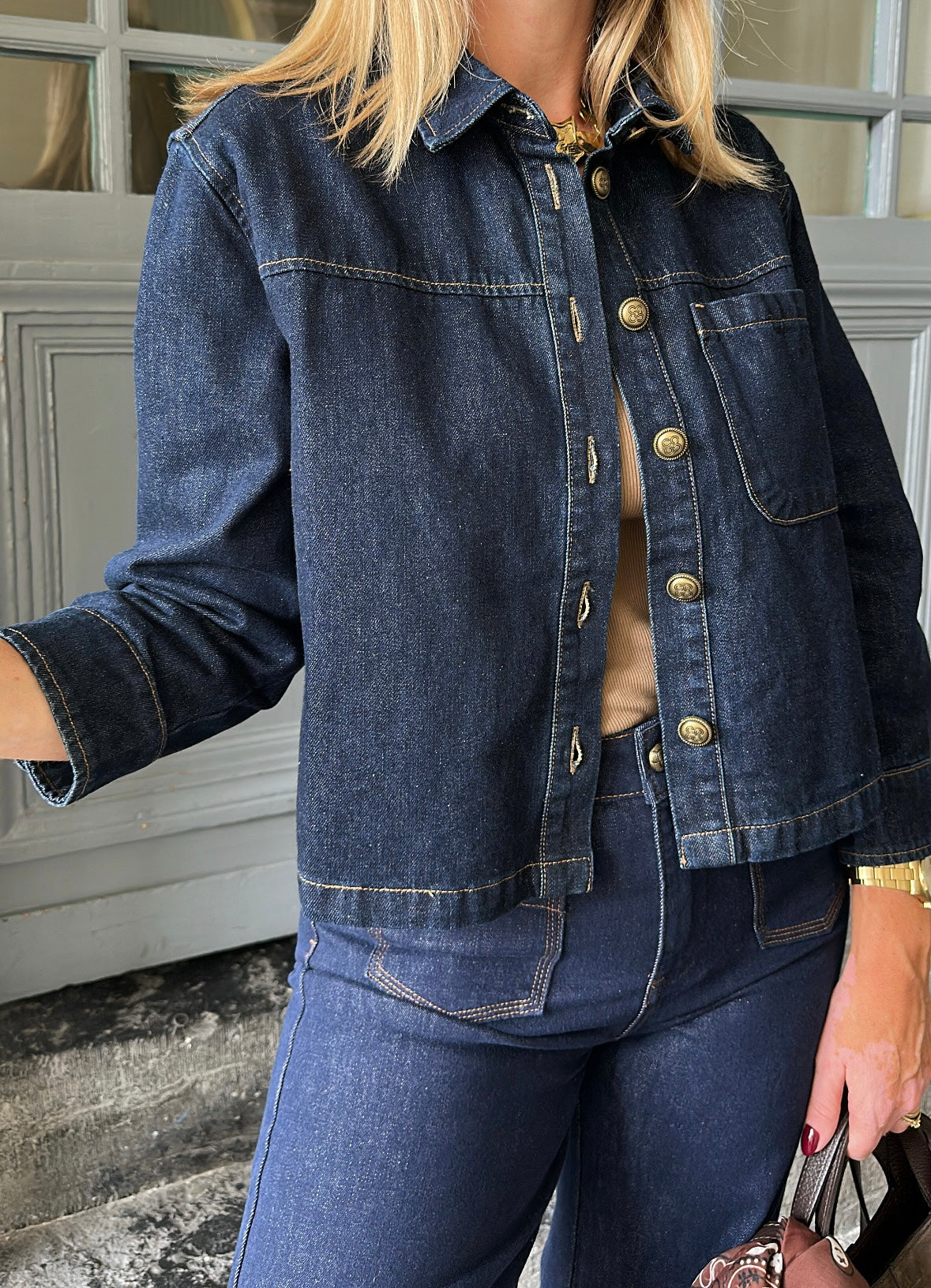 Veste en jean CASTILA ORAIJE