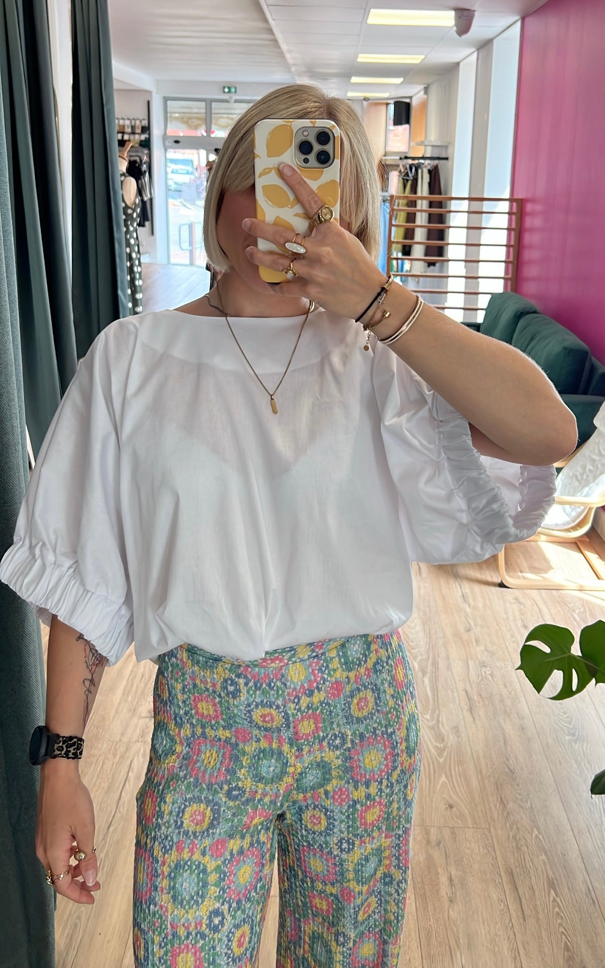 Blouse RITA Blanche
