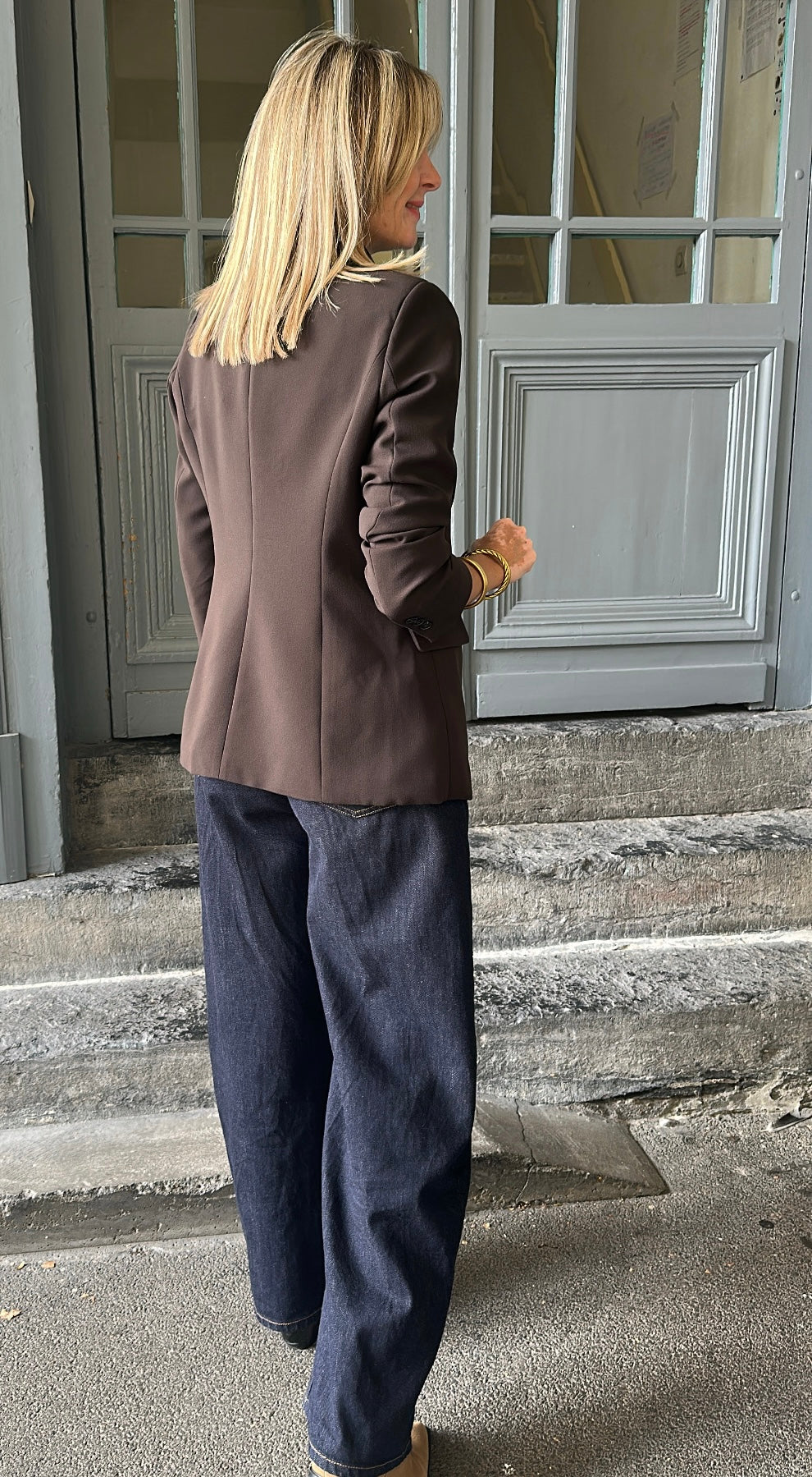 Blazer MÉGANE Chocolat