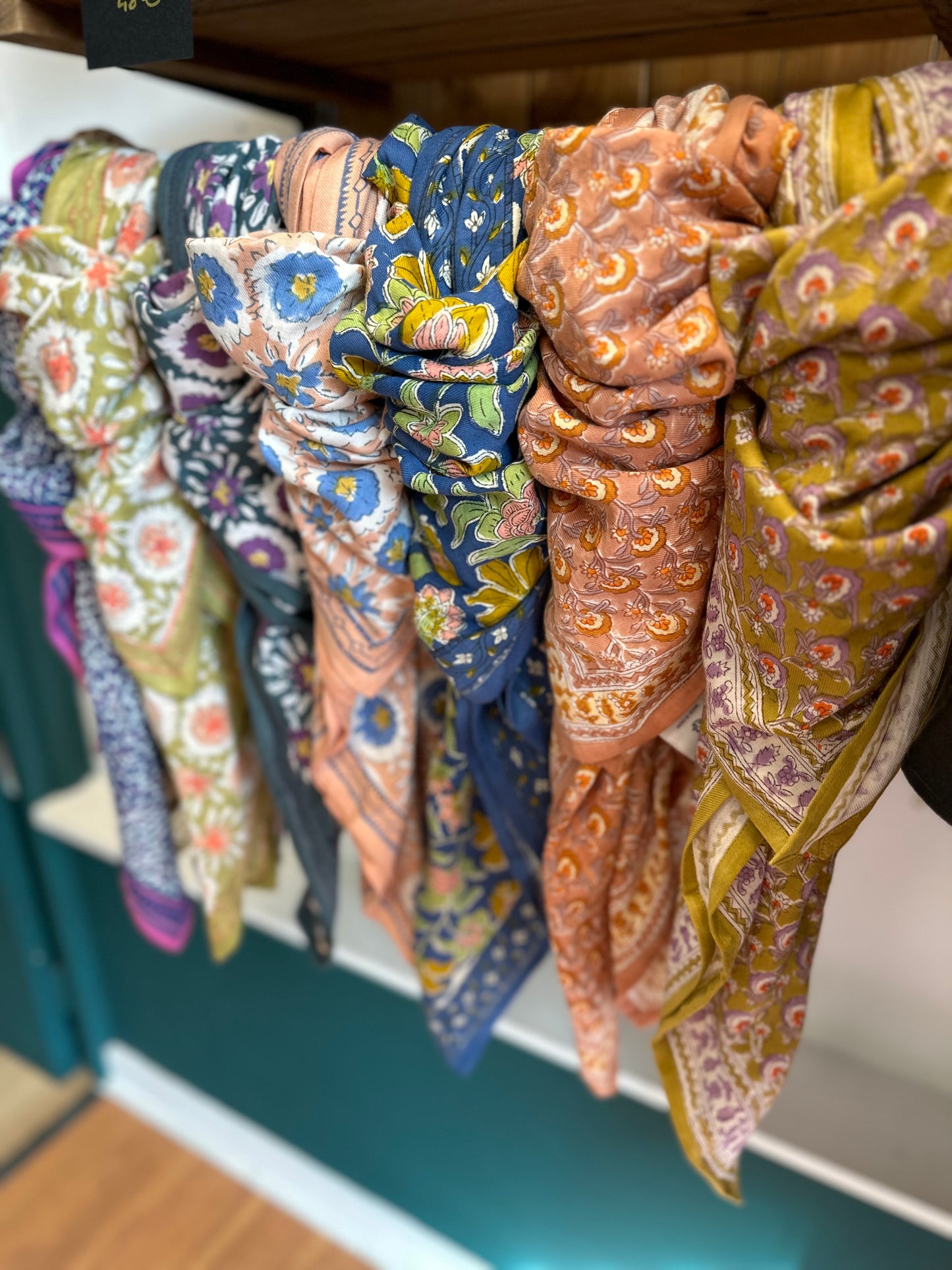 Foulard MARGOTTE sienne