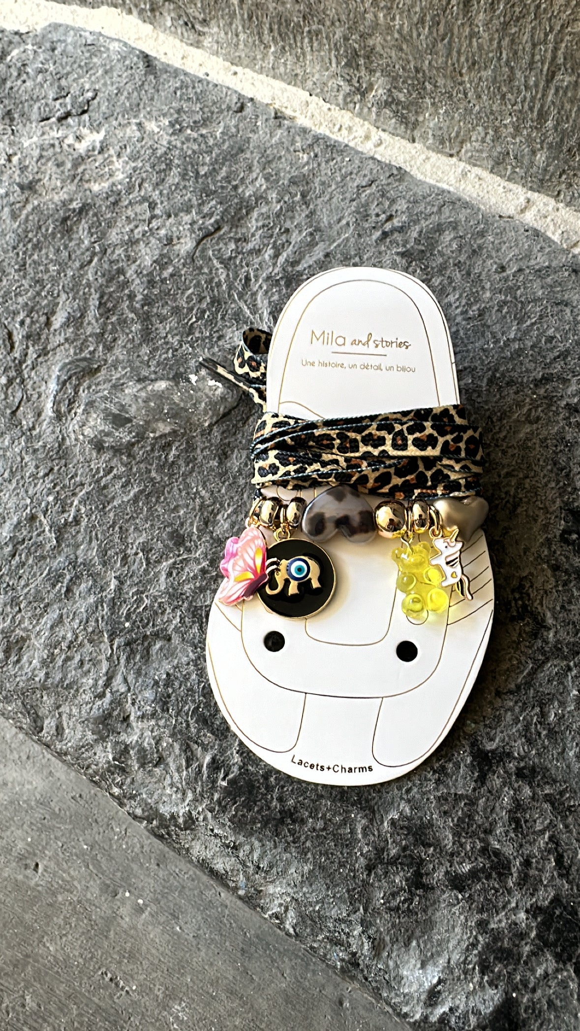 Lacets+ charms