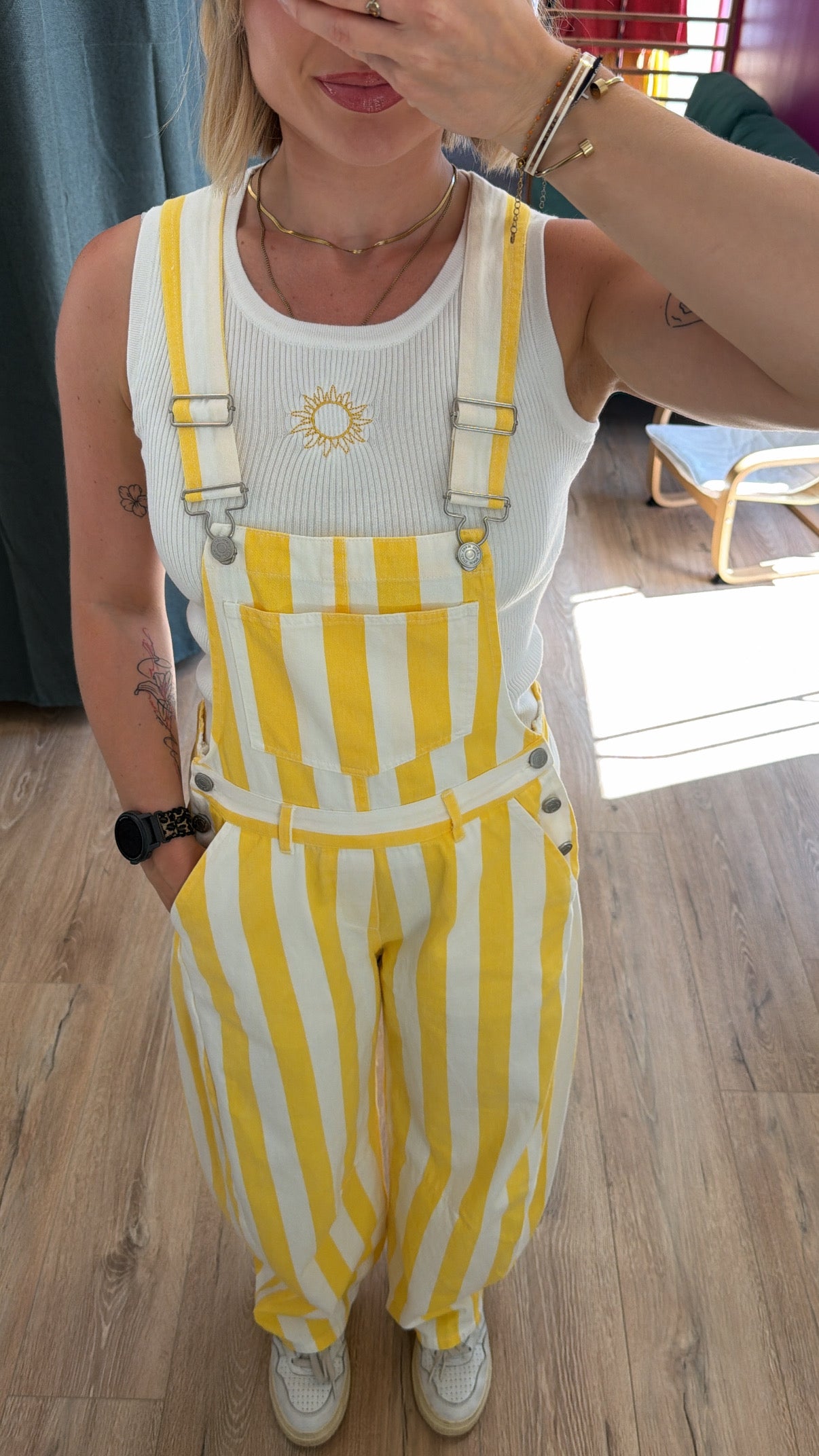 Salopette AYLA Jaune