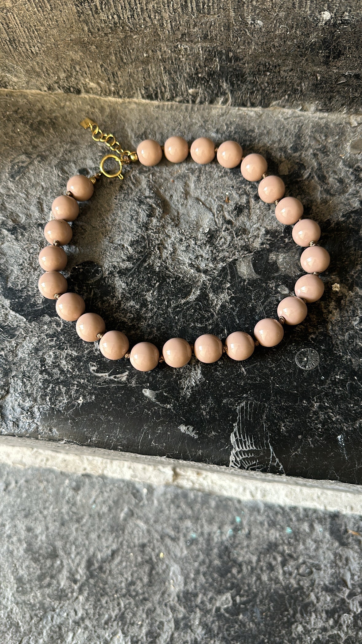 Collier SALOMÉ Moka