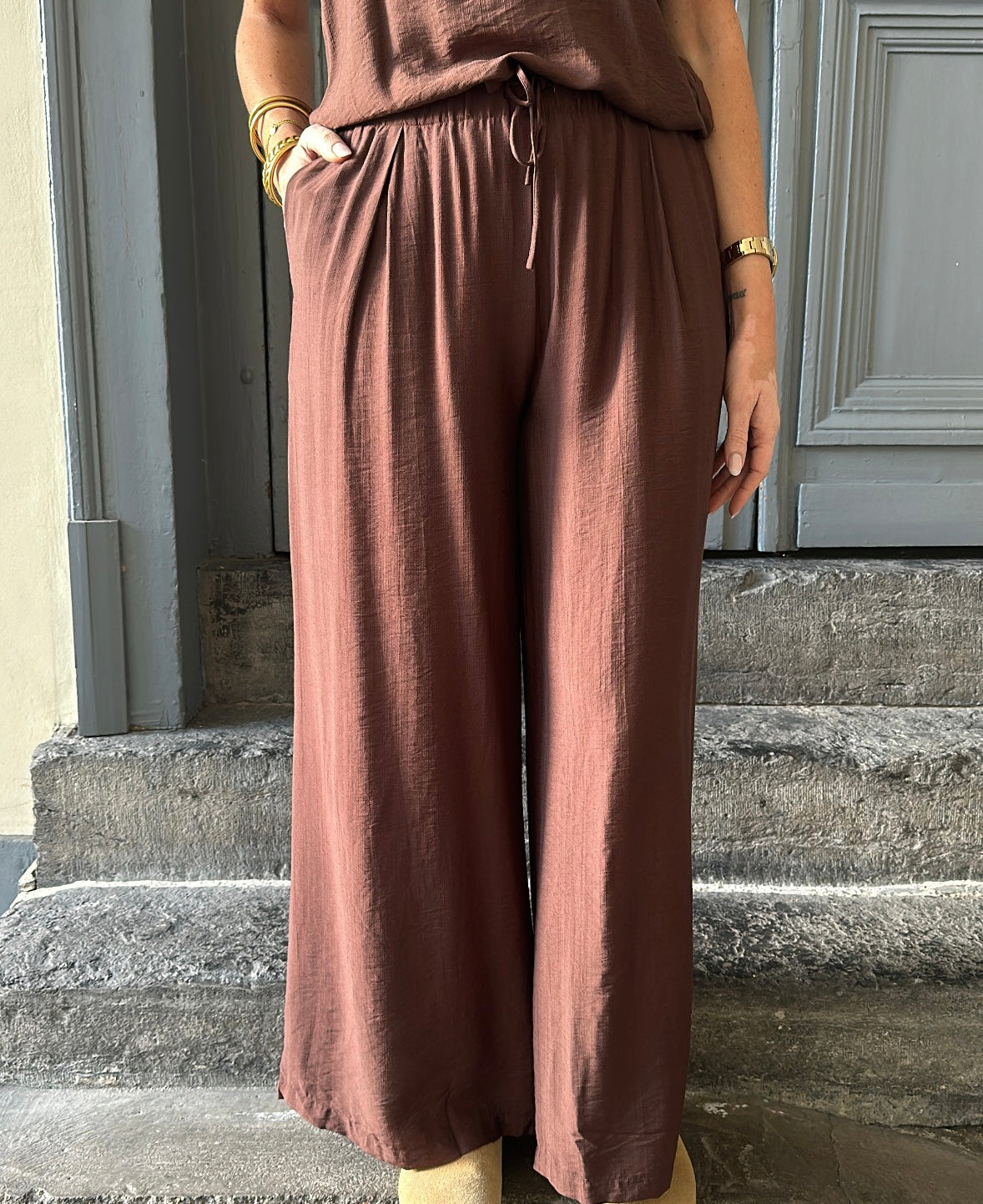 Pantalon BIBA Chocolat