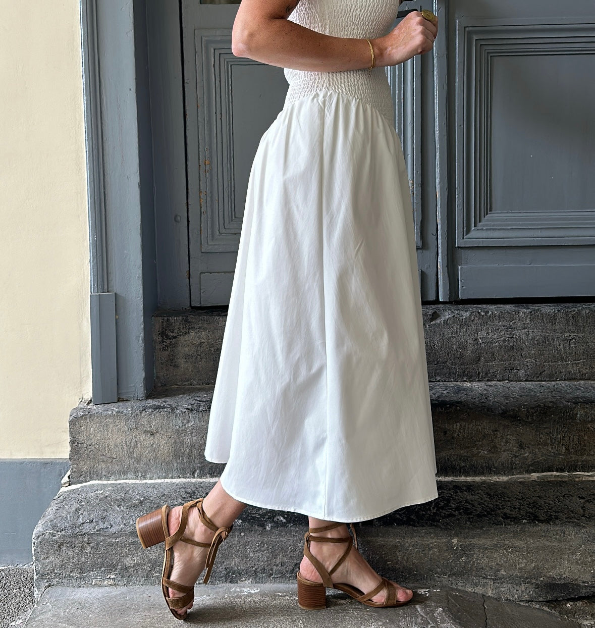Robe TANIA Blanche