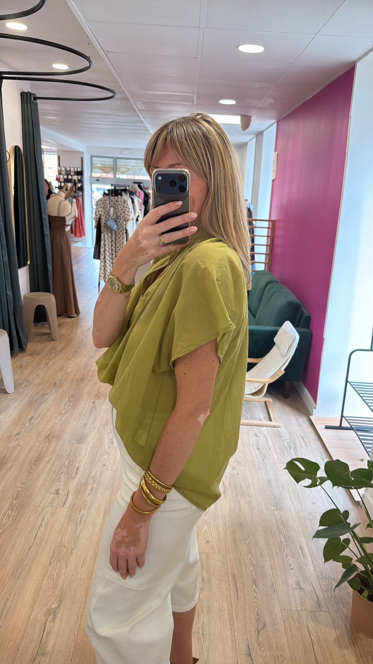 Blouse YSALIS Olive
