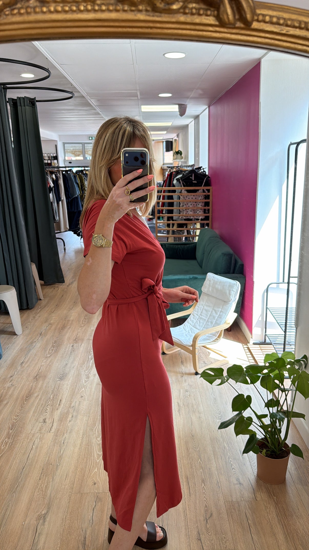 Robe MILENA Sienne