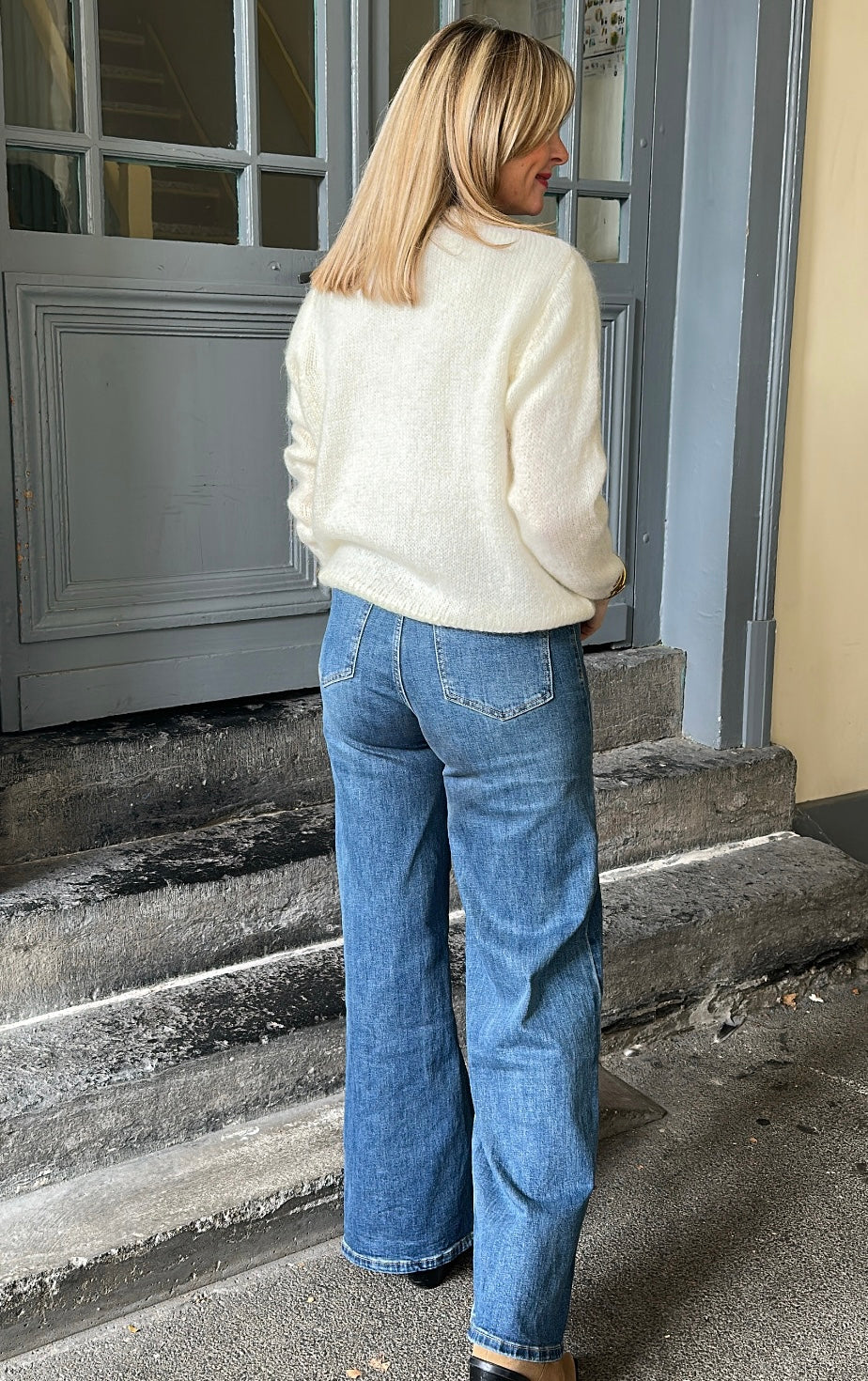 Gilet GASPARD Ecru