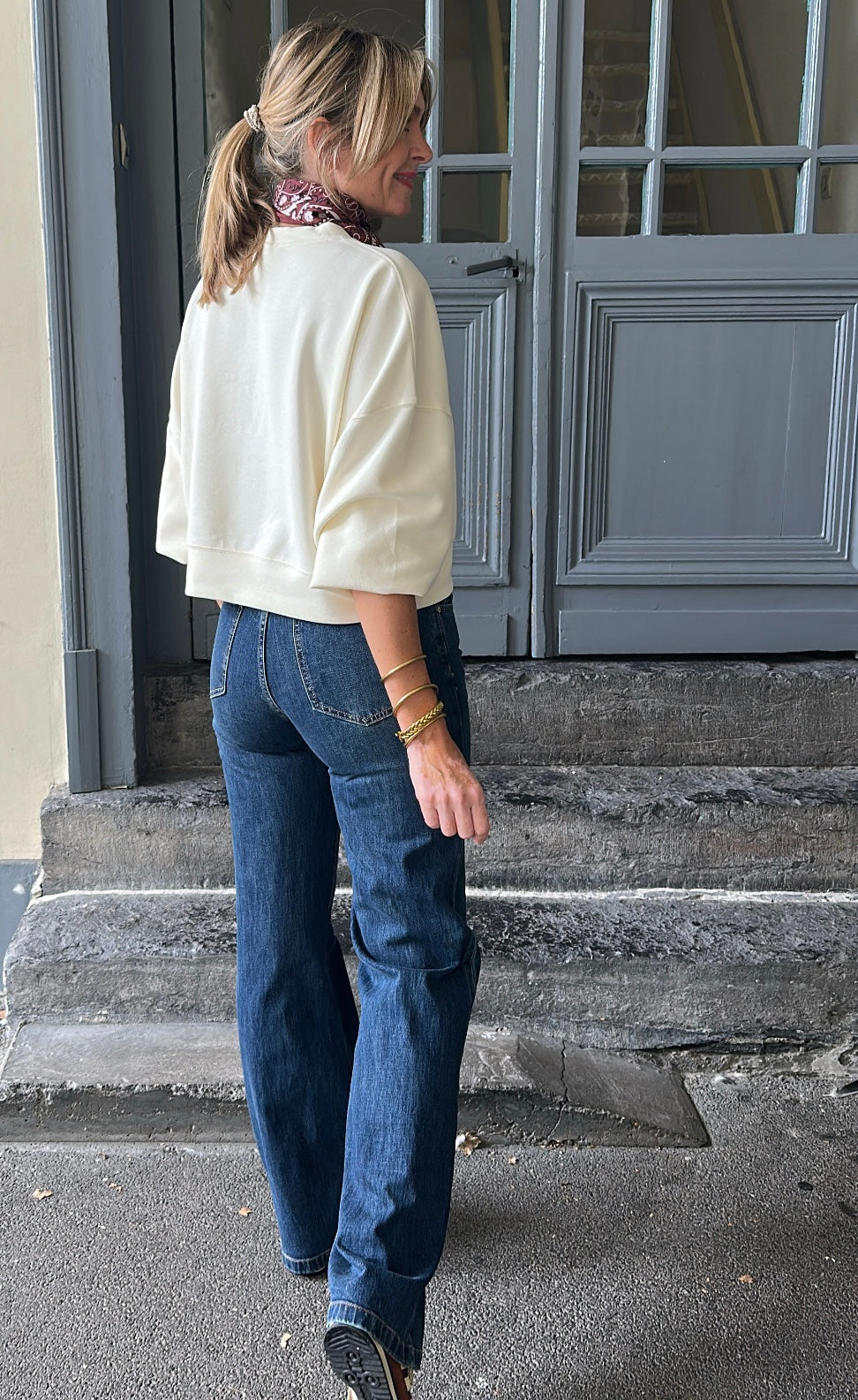 Jean Wide BARBARA Denim Vintage ORAIJE