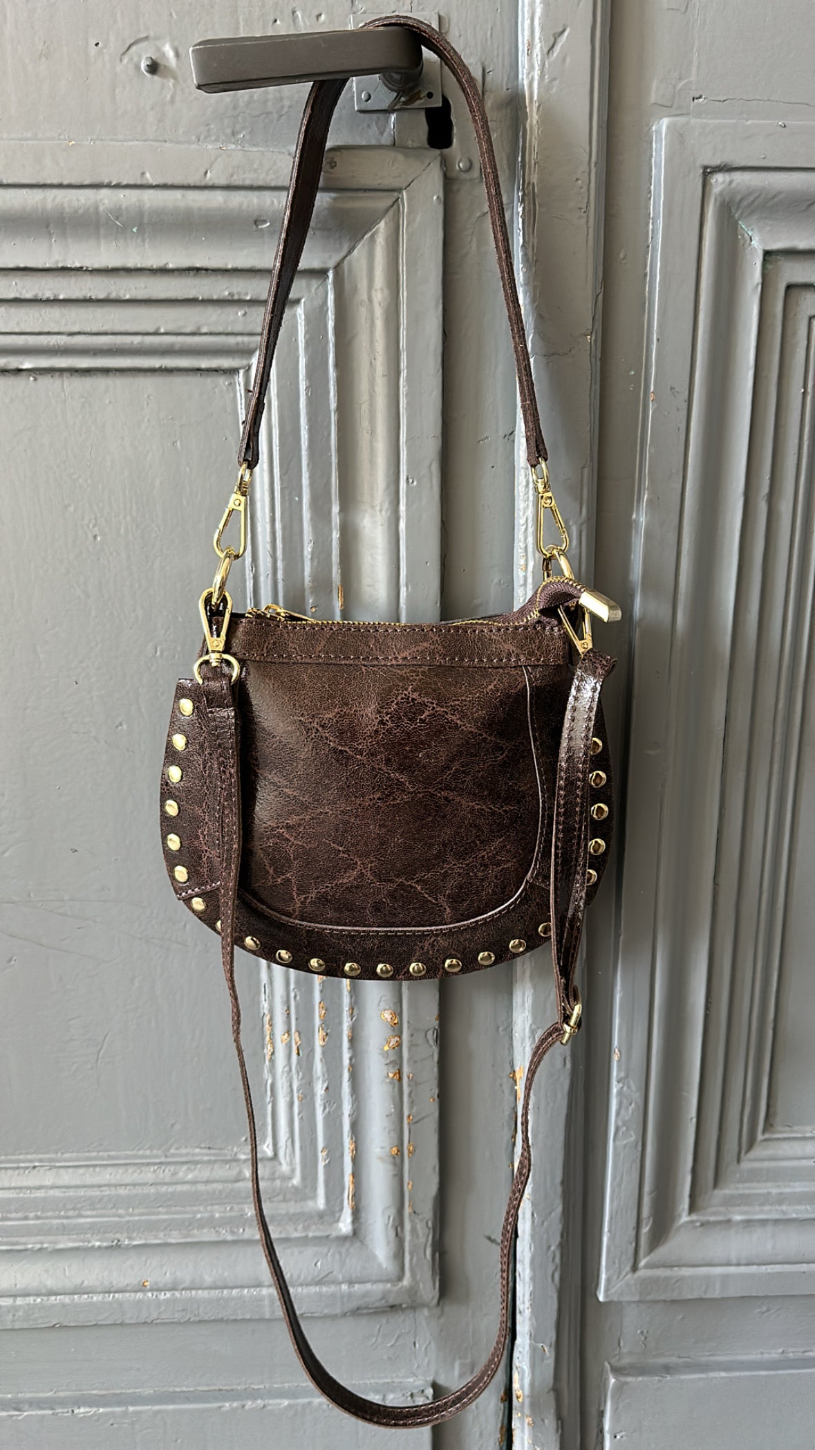 Petit sac LUCIEN Chocolat foncé