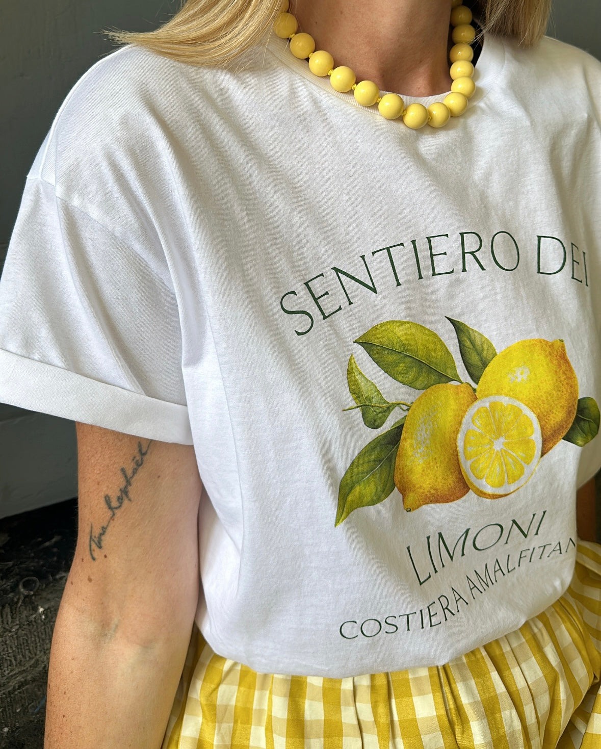 T-shirt THEA LIMONI PIECES