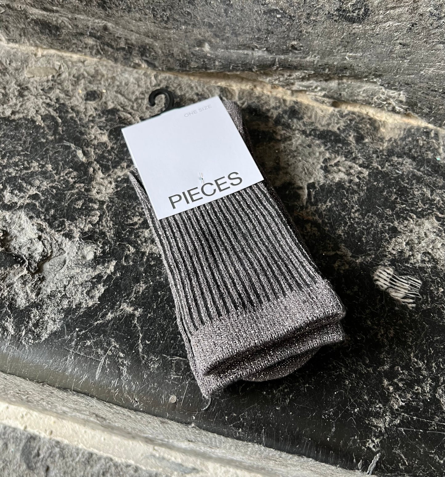 Chaussettes SEBBY PIECES Gris anthracite/noir