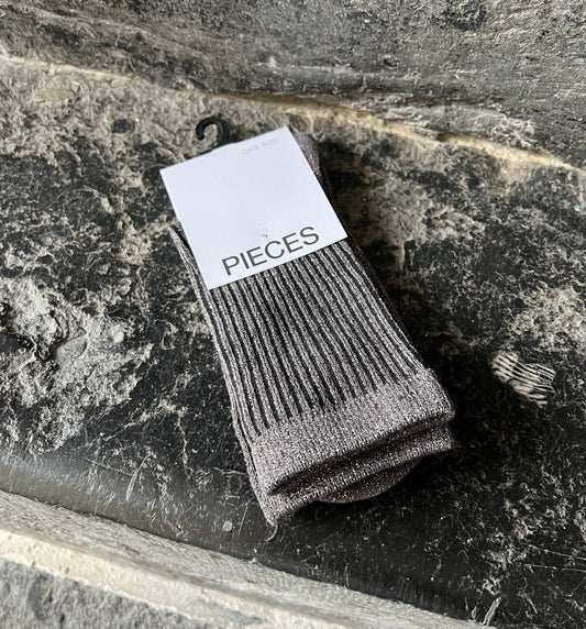 Chaussettes SEBBY PIECES Gris anthracite/noir