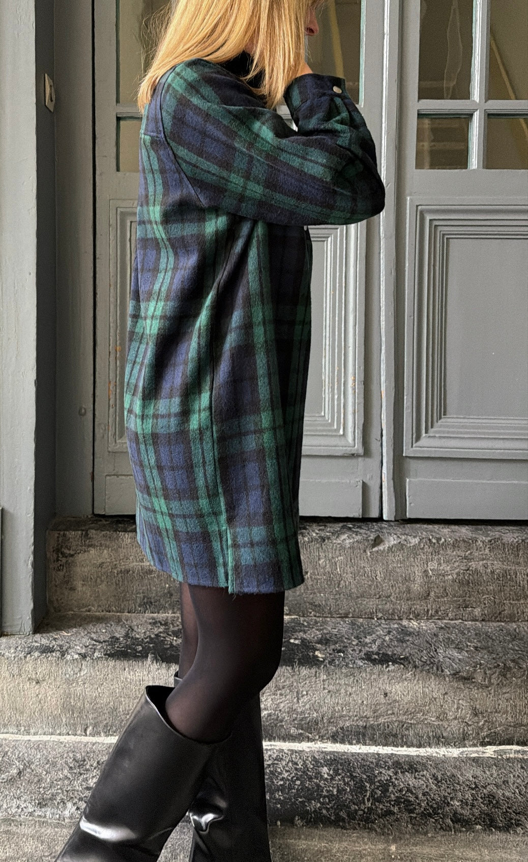 Robe tartan JEANNE