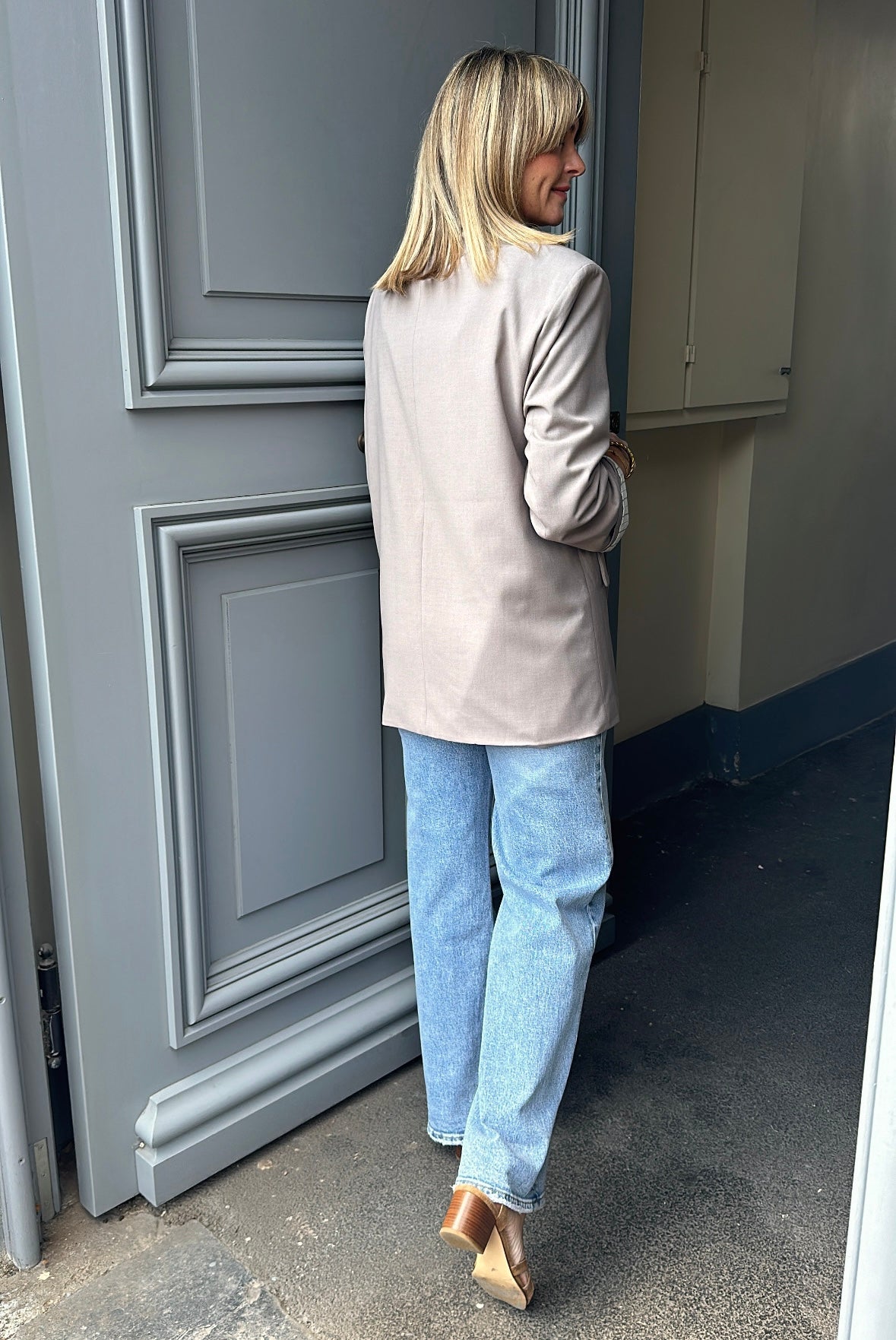 Blazer NOÉMIE Taupe
