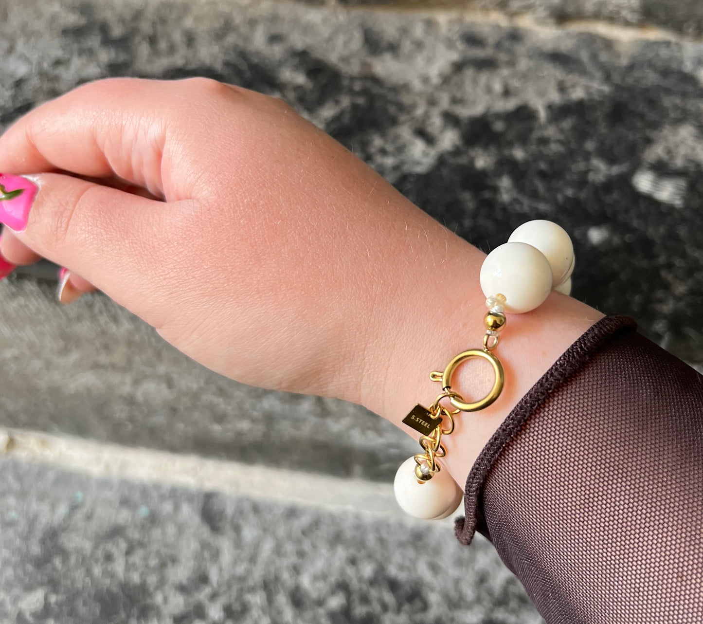 Bracelet SALOMÉ Blanc