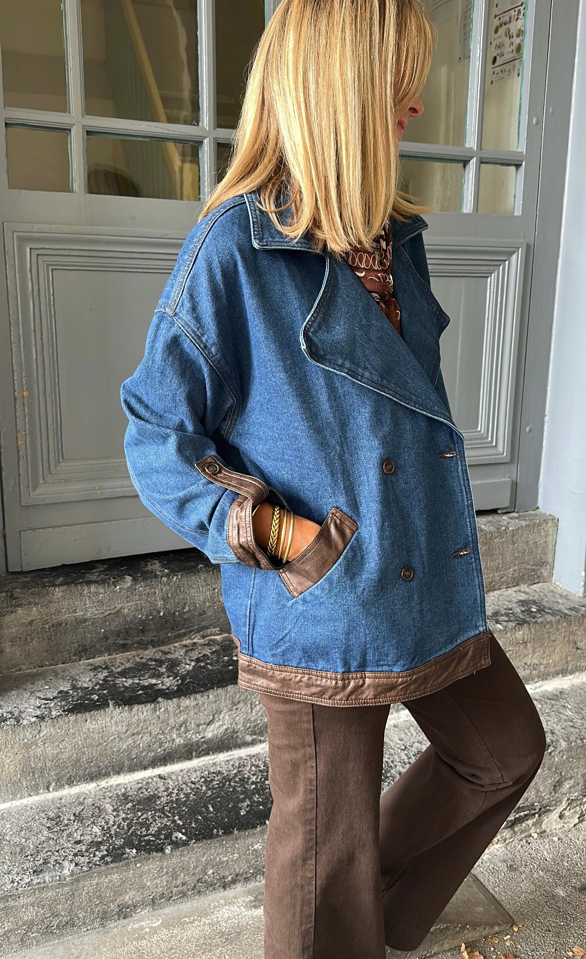 Veste CHARLIE bimatière