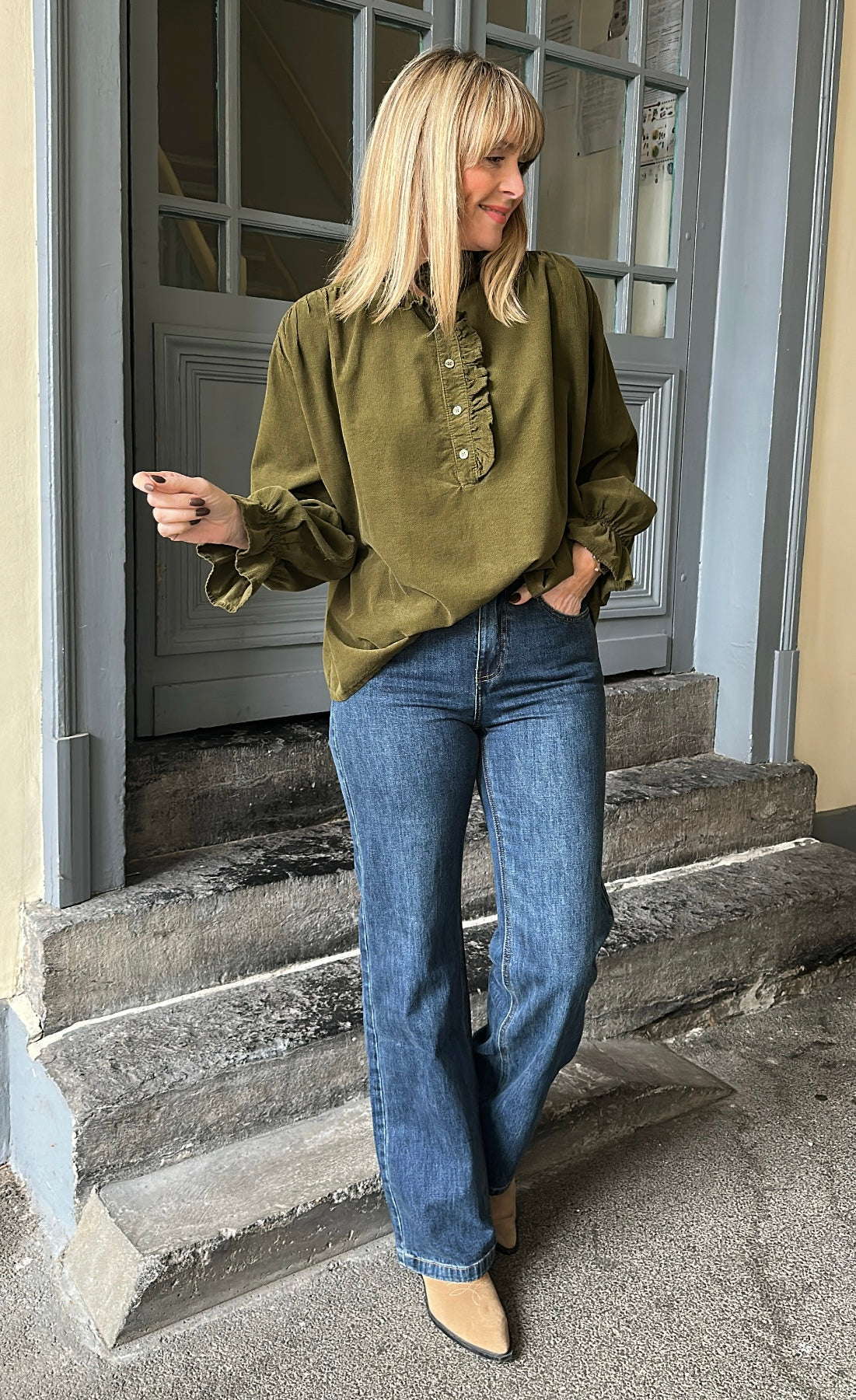 Blouse JADE Kaki
