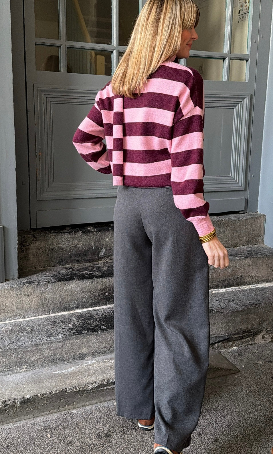 Pantalon MARIELLE Gris