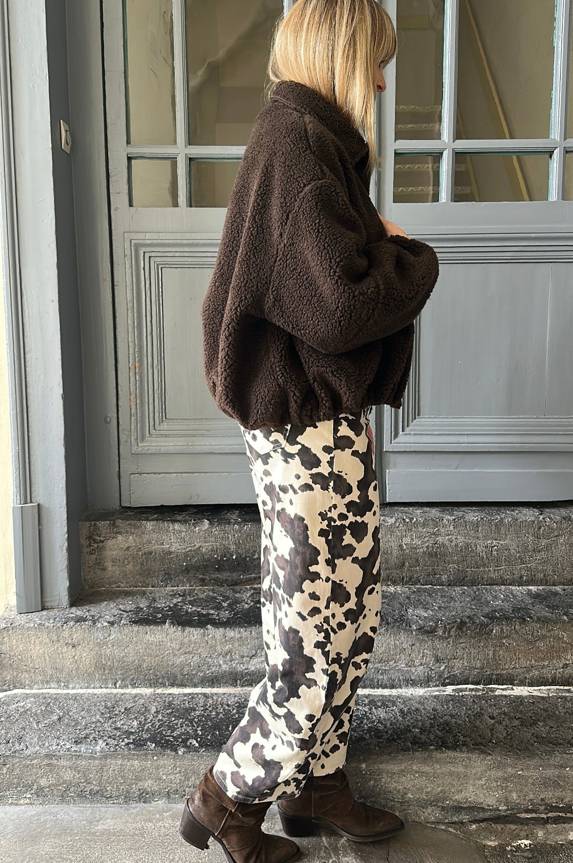 Bomber TEDDY Chocolat