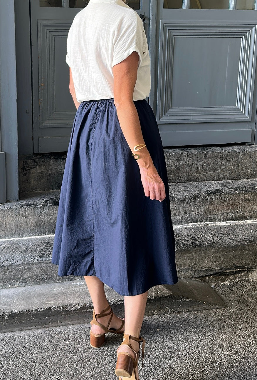 Jupe ASTRID Bleu marine