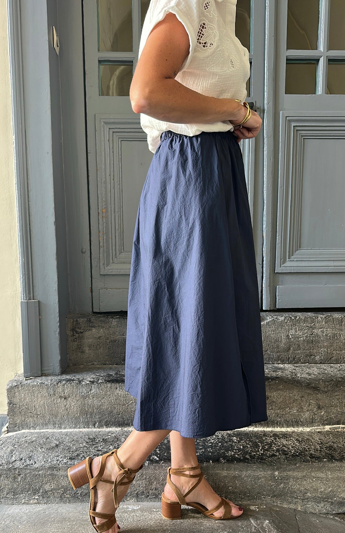 Jupe ASTRID Bleu marine
