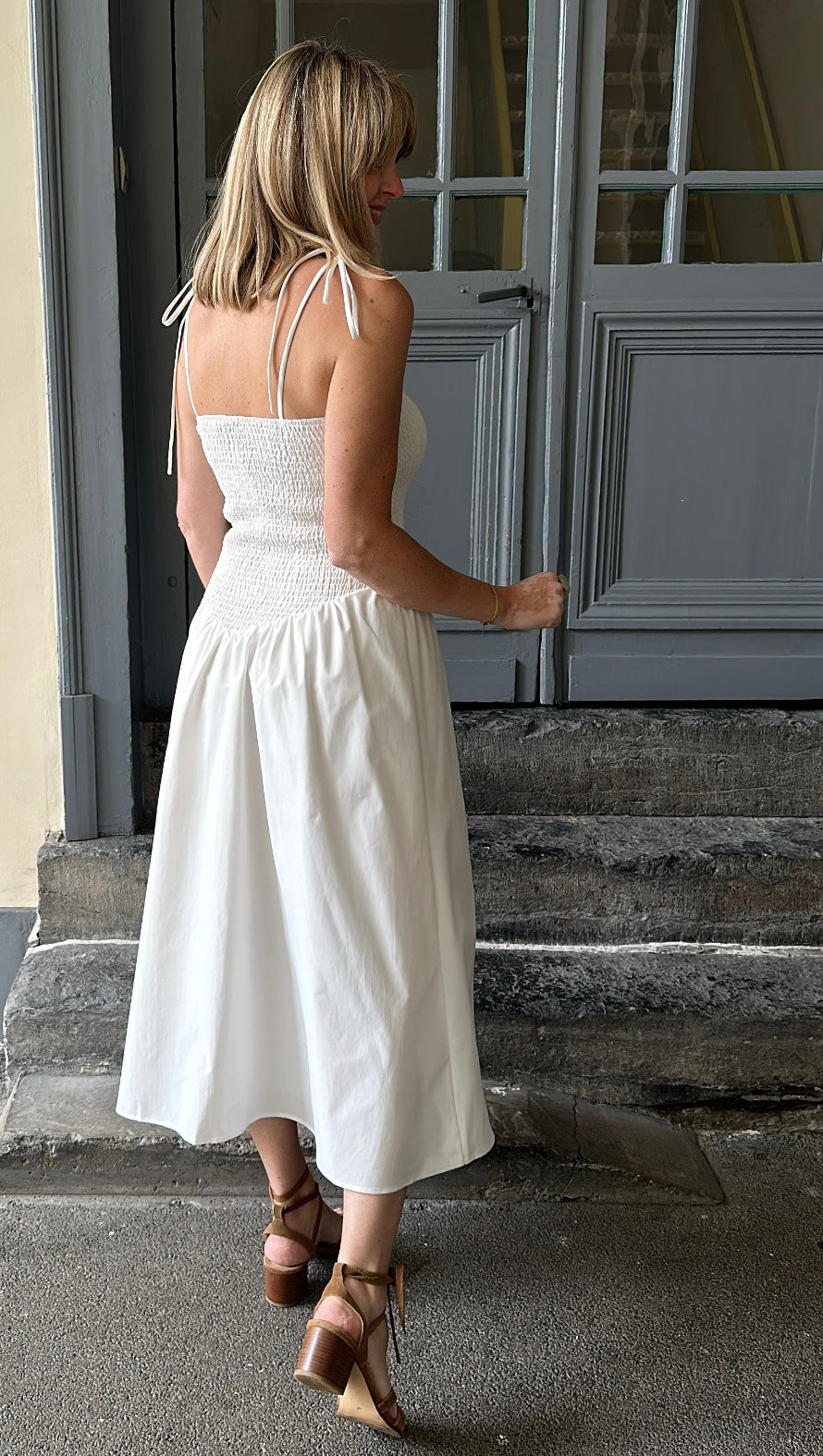 Robe TANIA Blanche