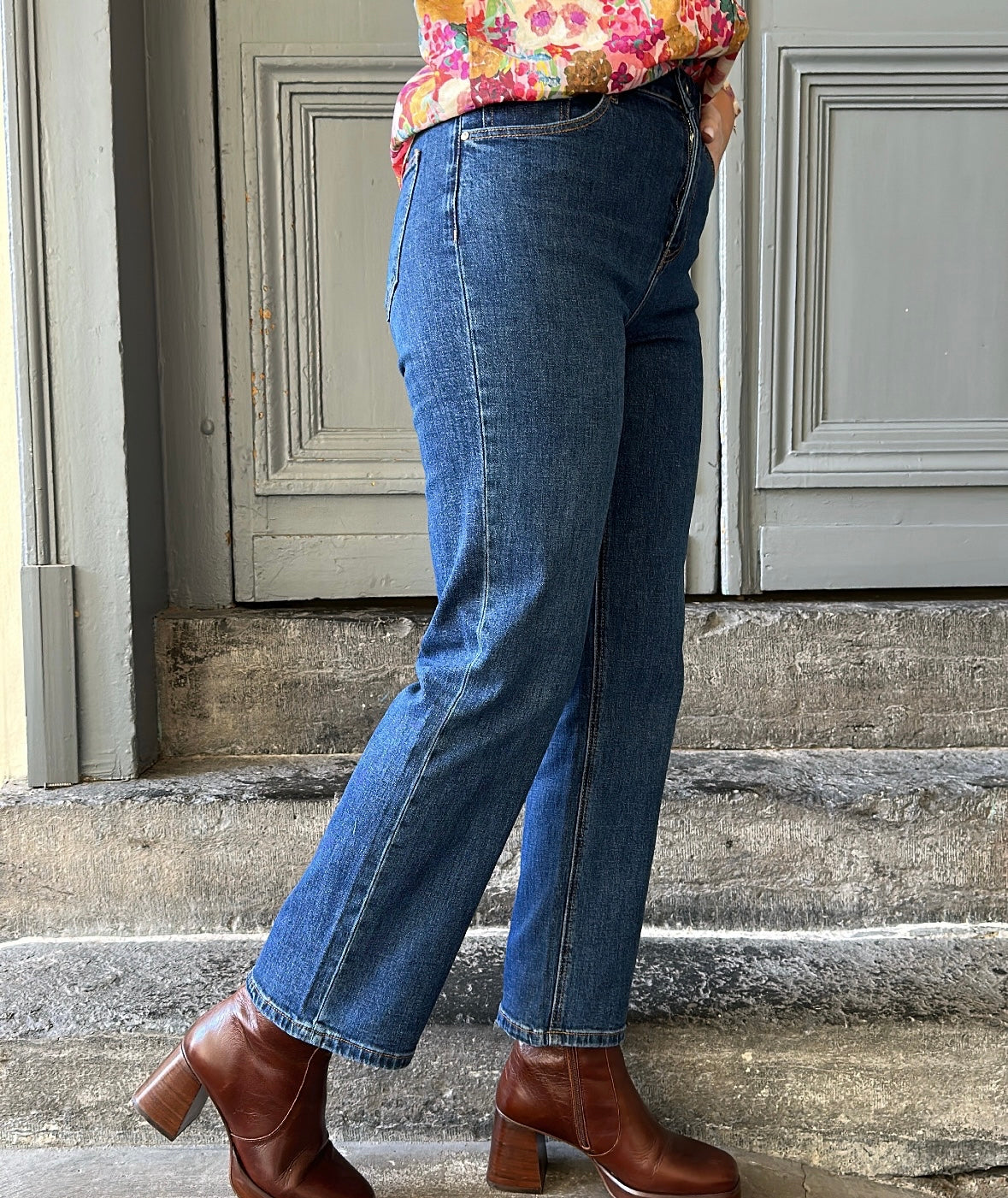 Jean bleu medium SOLANGE ORAIJE
