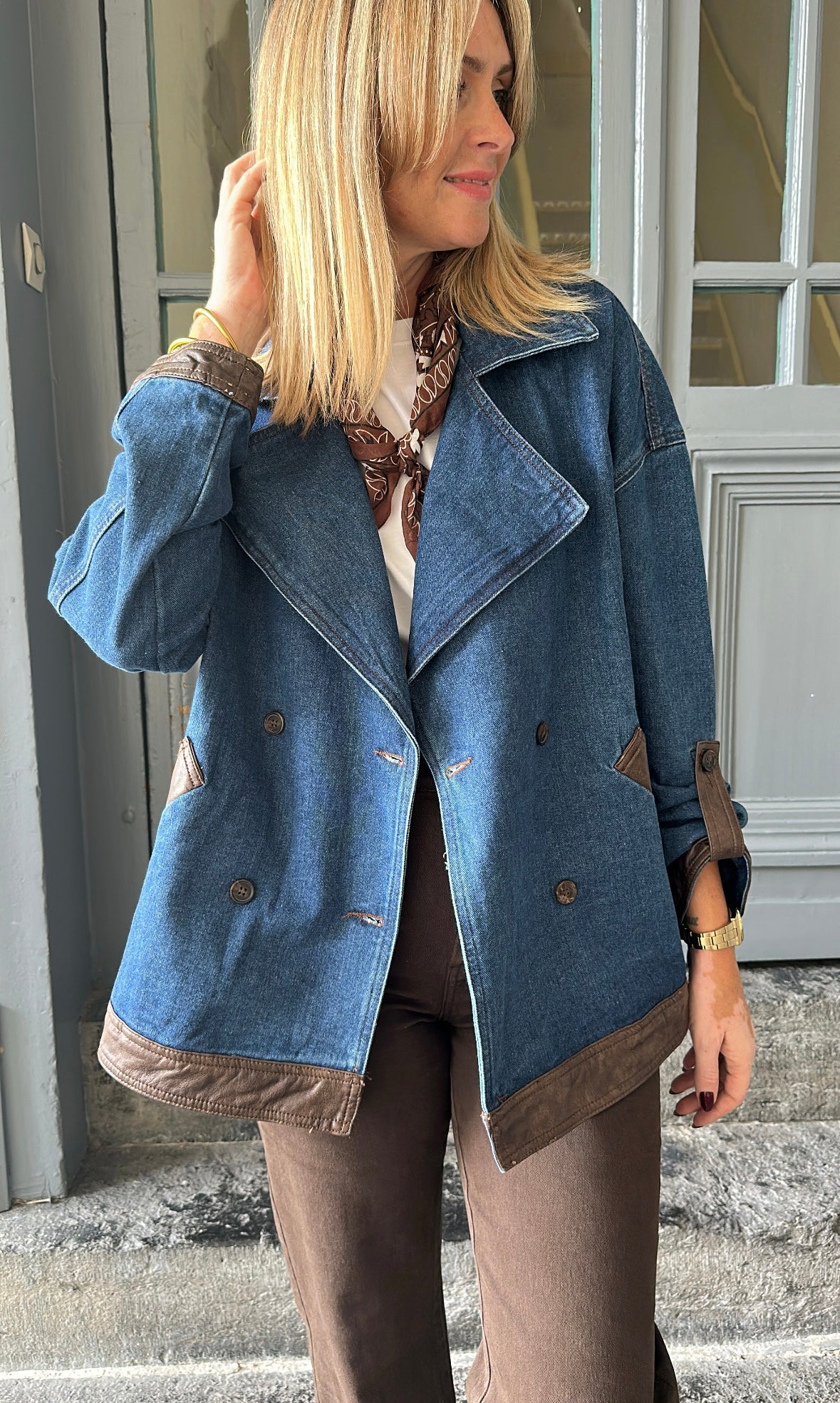 Veste CHARLIE bimatière