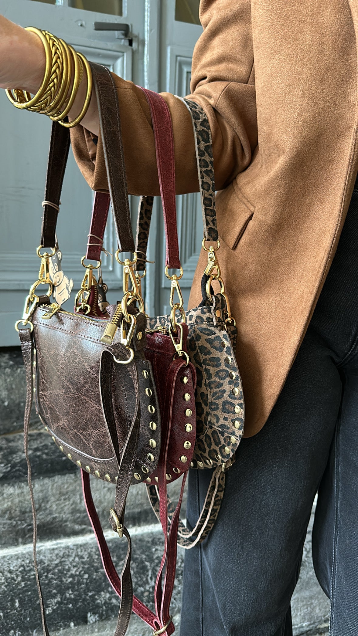 Petit sac LUCIEN Chocolat foncé