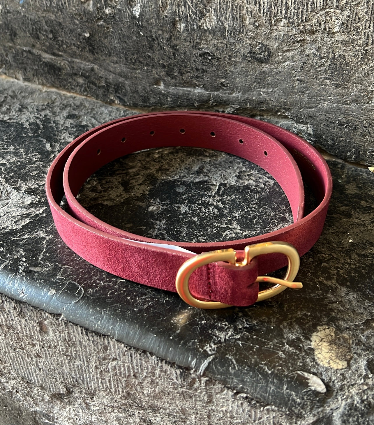 Ceinture JUVA PIECES Bordeaux