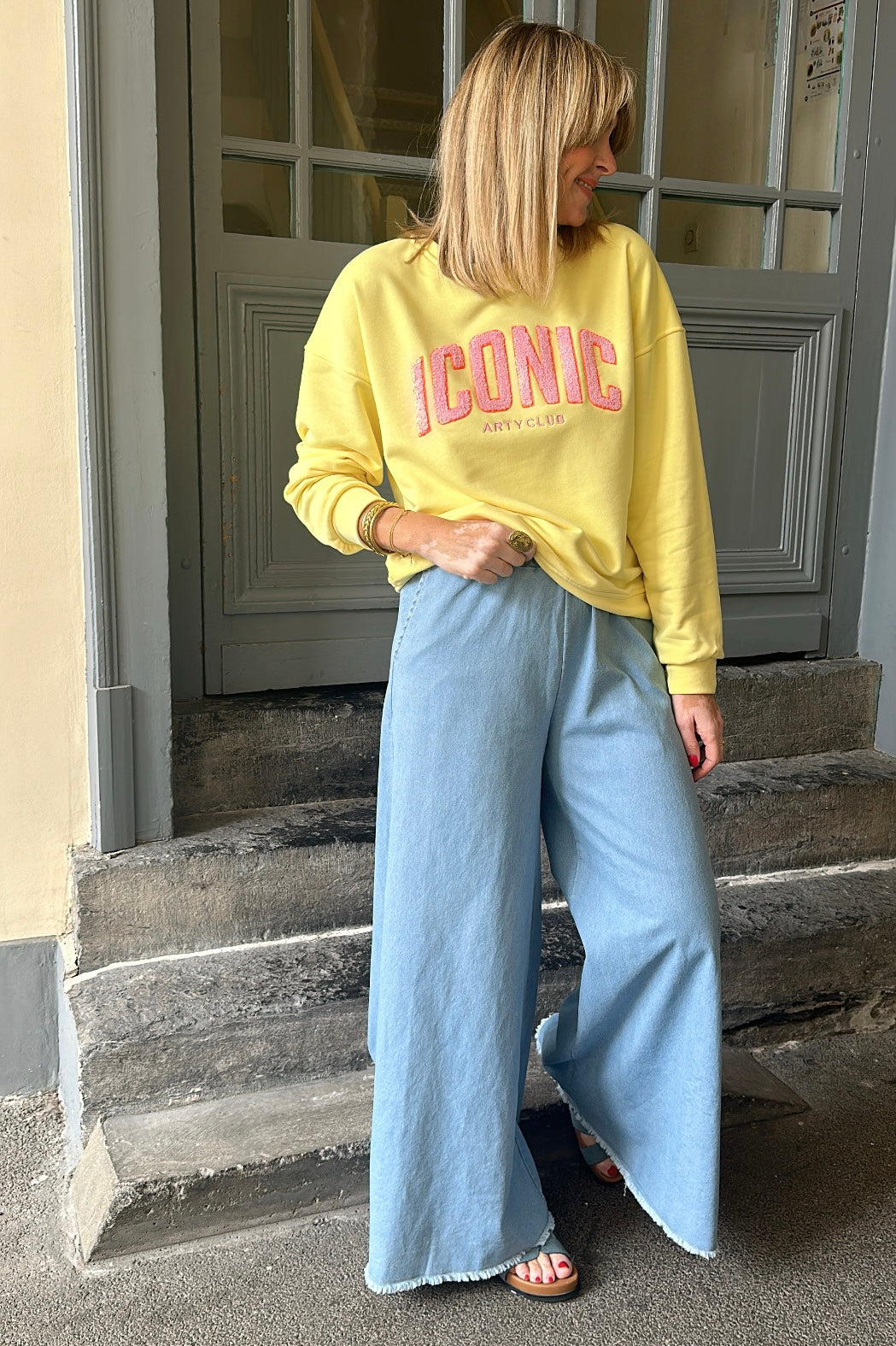 Sweat ICONIC Jaune