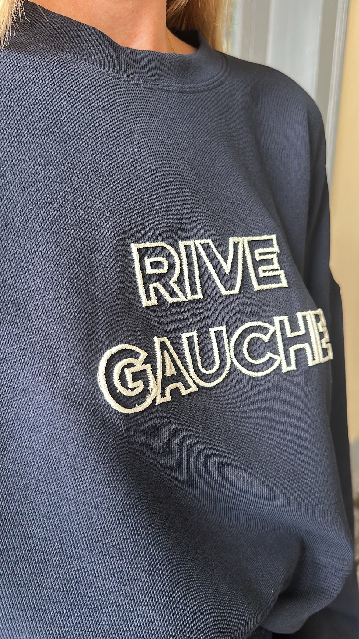 Sweat RIVE GAUCHE Bleu marine