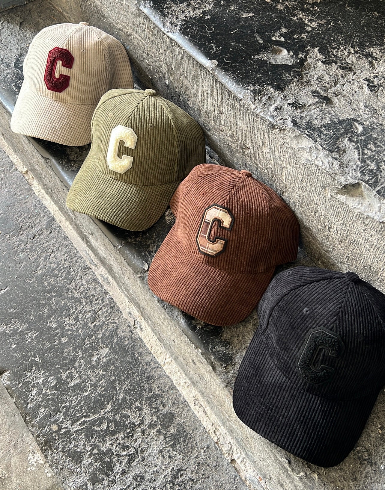 Casquette YUNA Kaki/Écru
