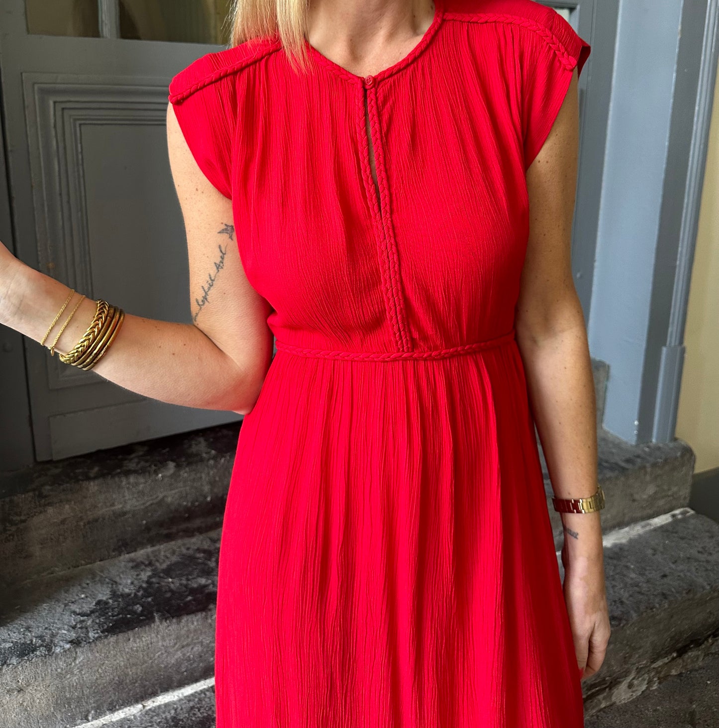 Robe OWESTA Rouge An’ge