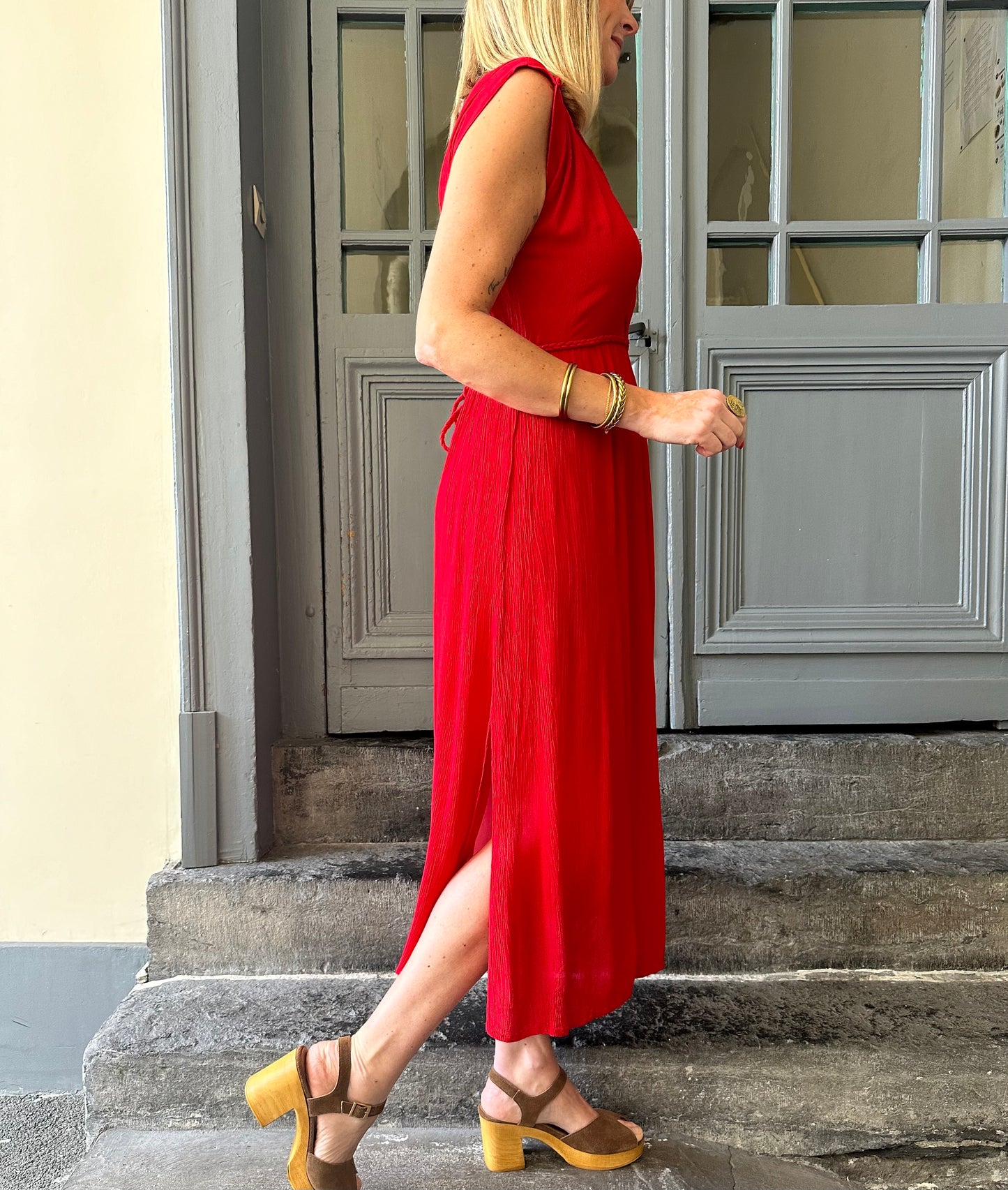 Robe OWESTA Rouge An’ge
