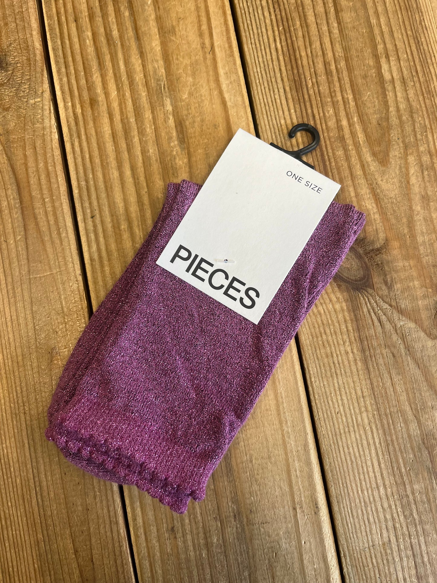 Chaussettes GLITTER PIECES Violet foncé