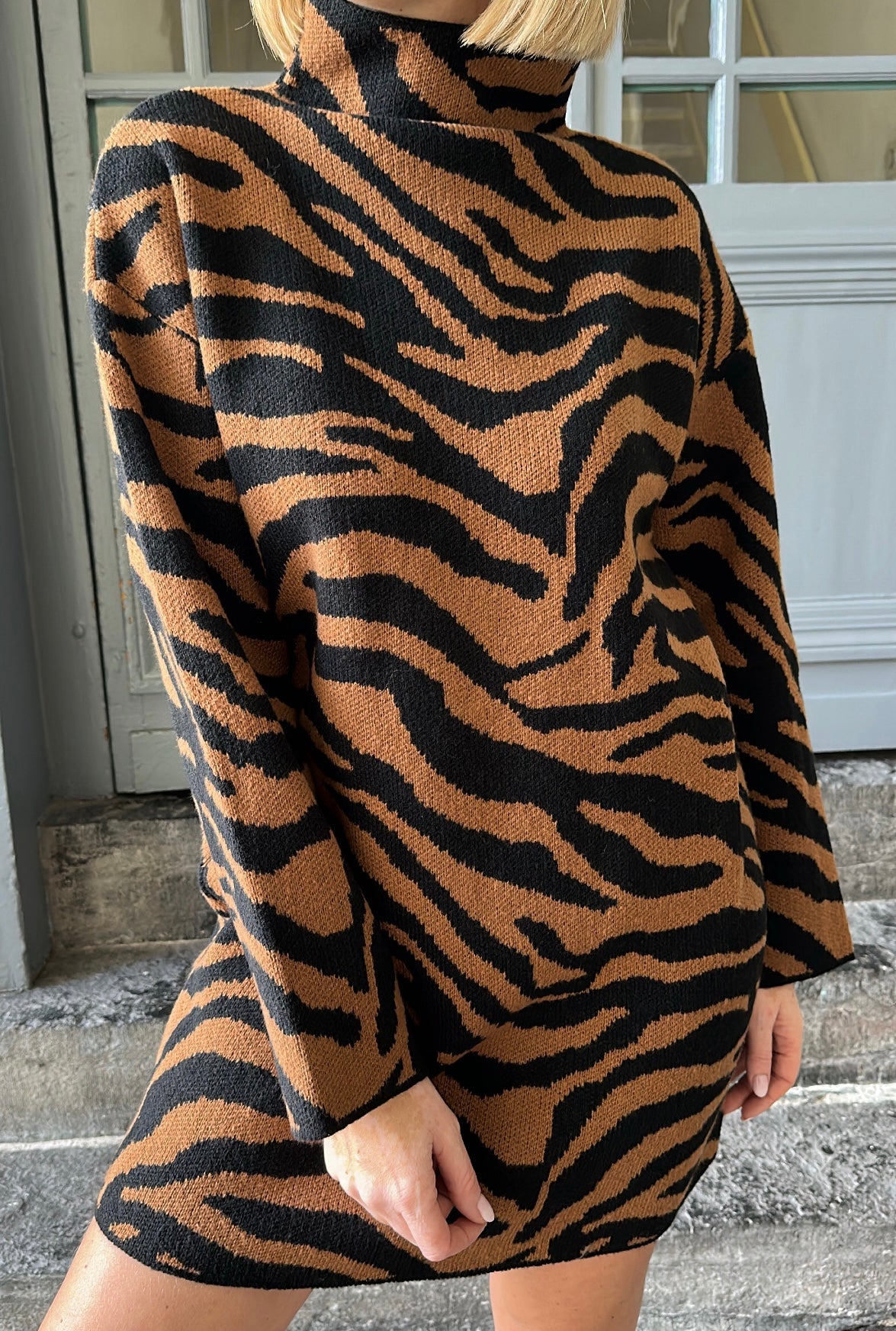 Robe pull ZÉBRA