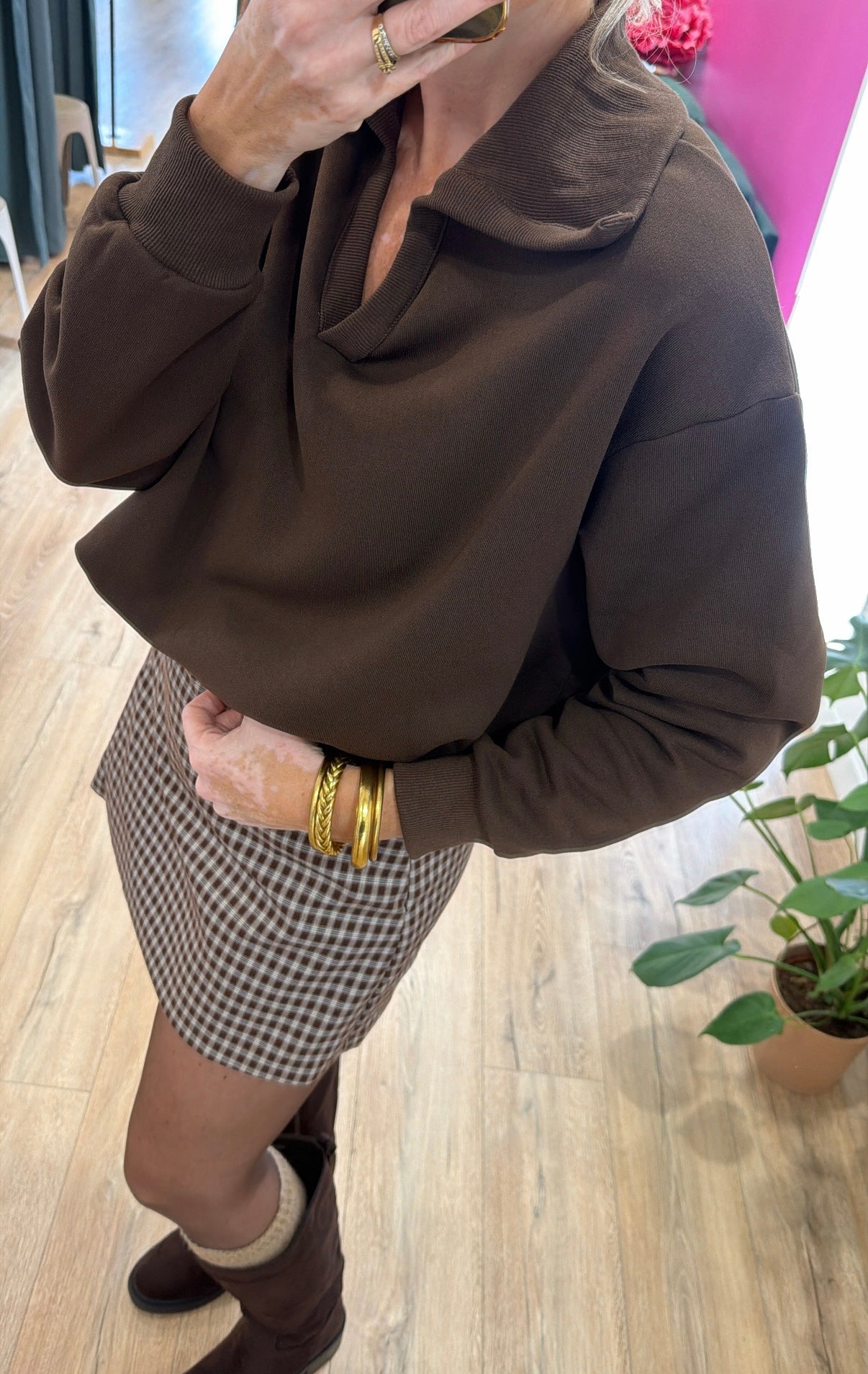 Sweat AUBIN Chocolat