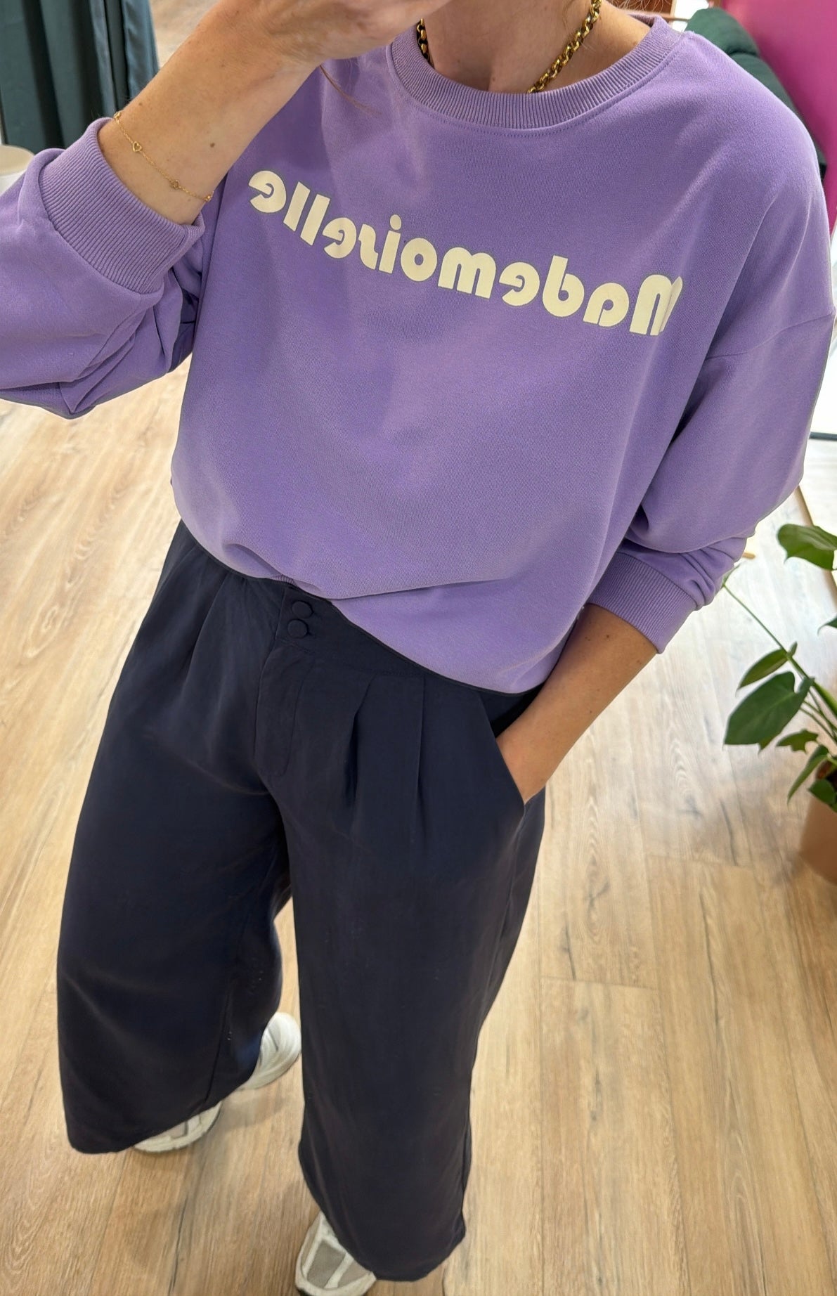 Sweat MADEMOISELLE Lilas