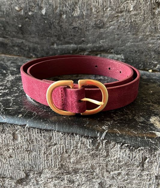 Ceinture JUVA PIECES Bordeaux