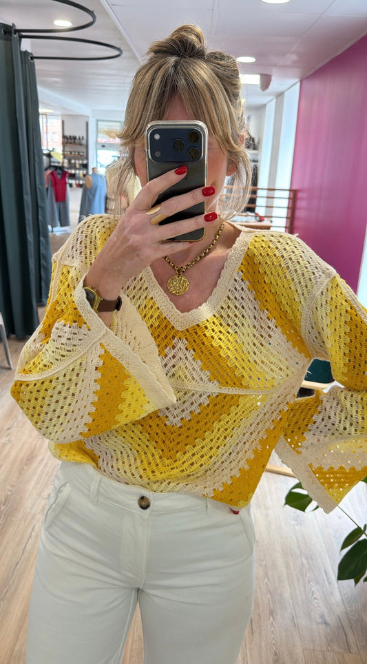 Pull ZAK Jaune