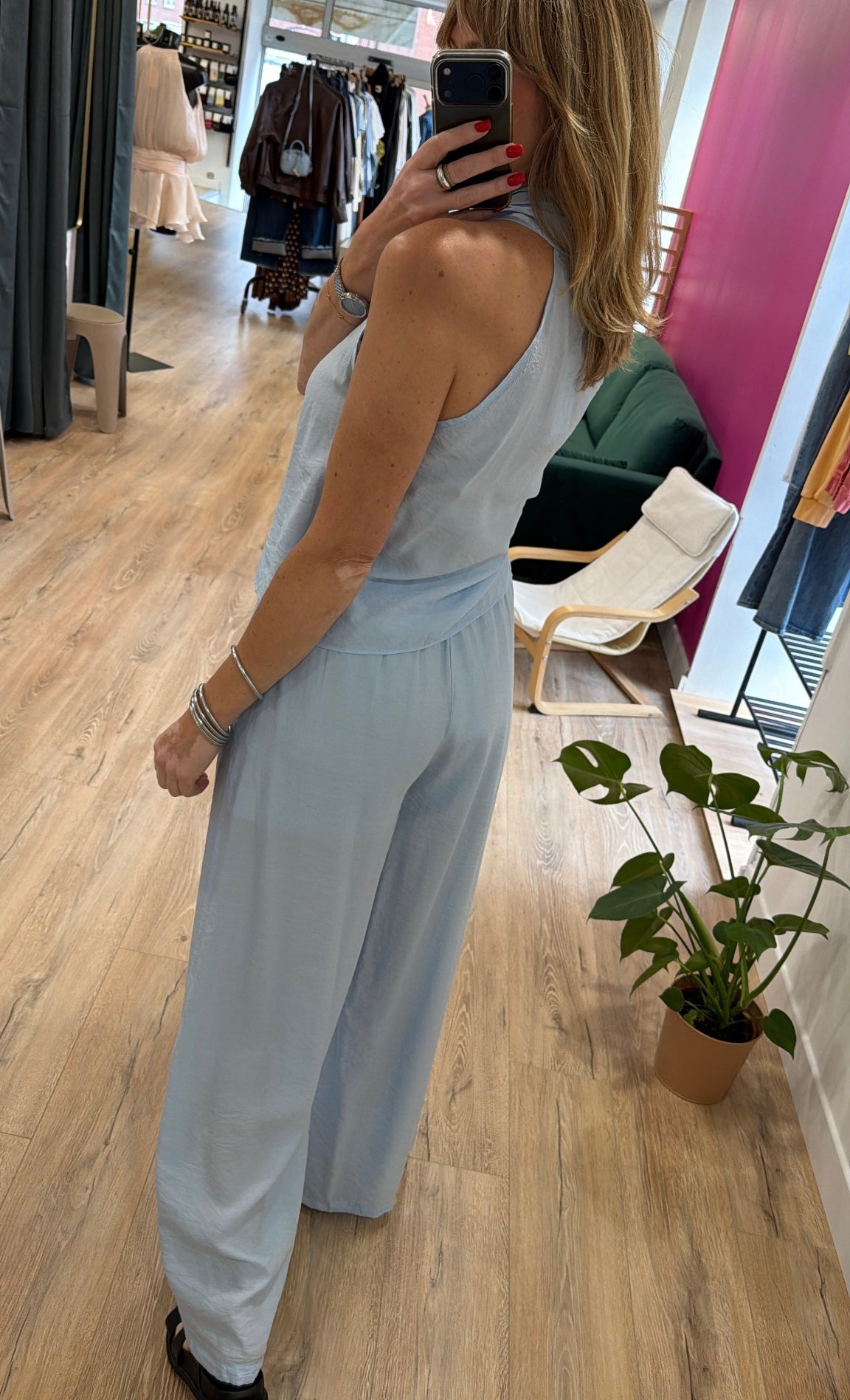 Pantalon HUGO Bleu ciel