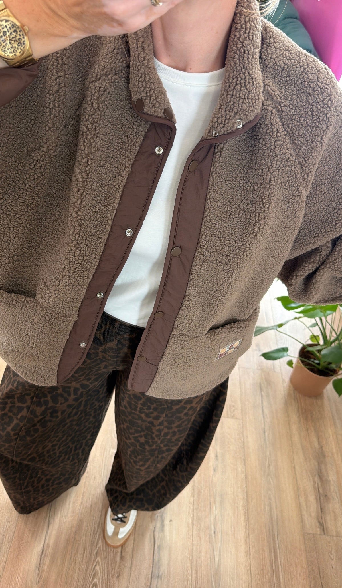 Veste ALIZÉE Chocolat