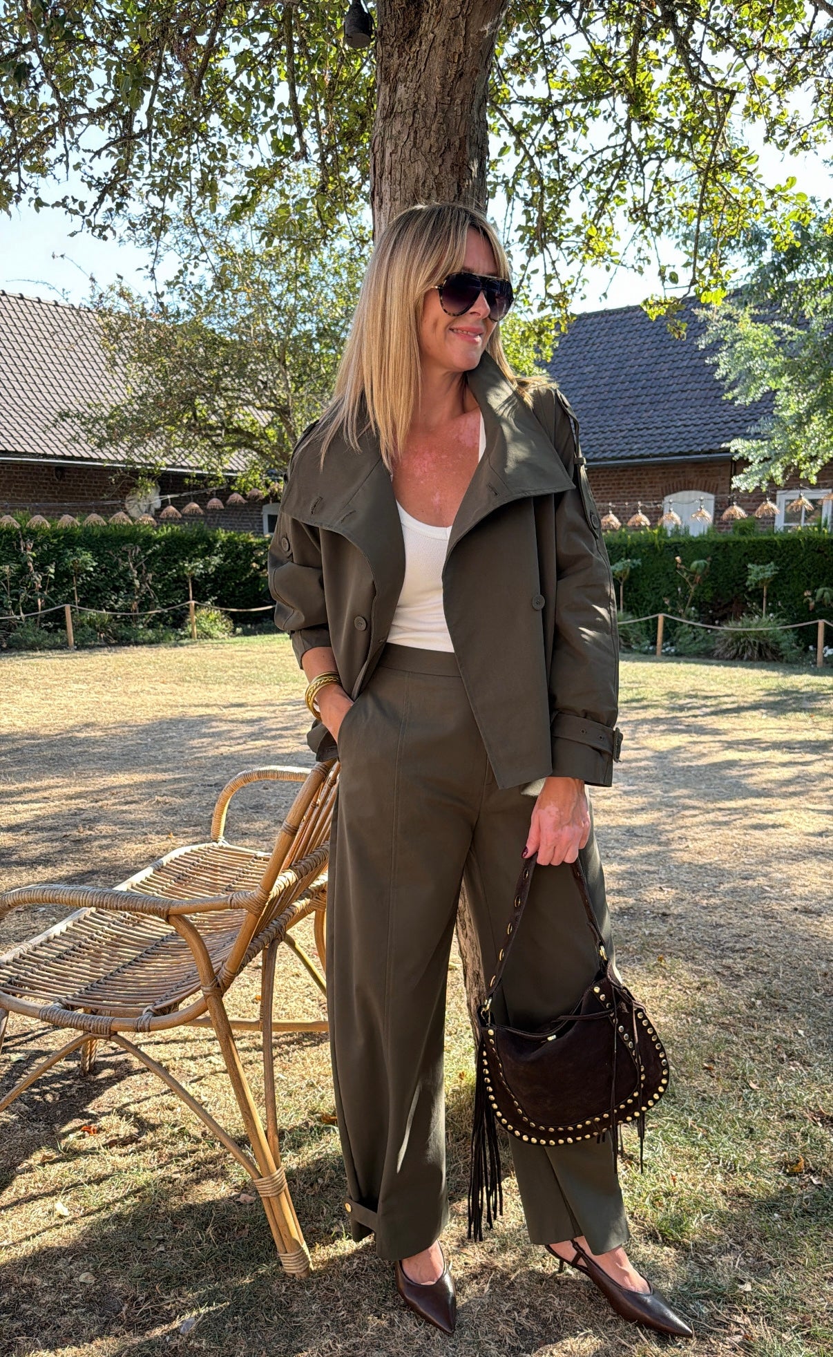 Trench NAOMIE Kaki