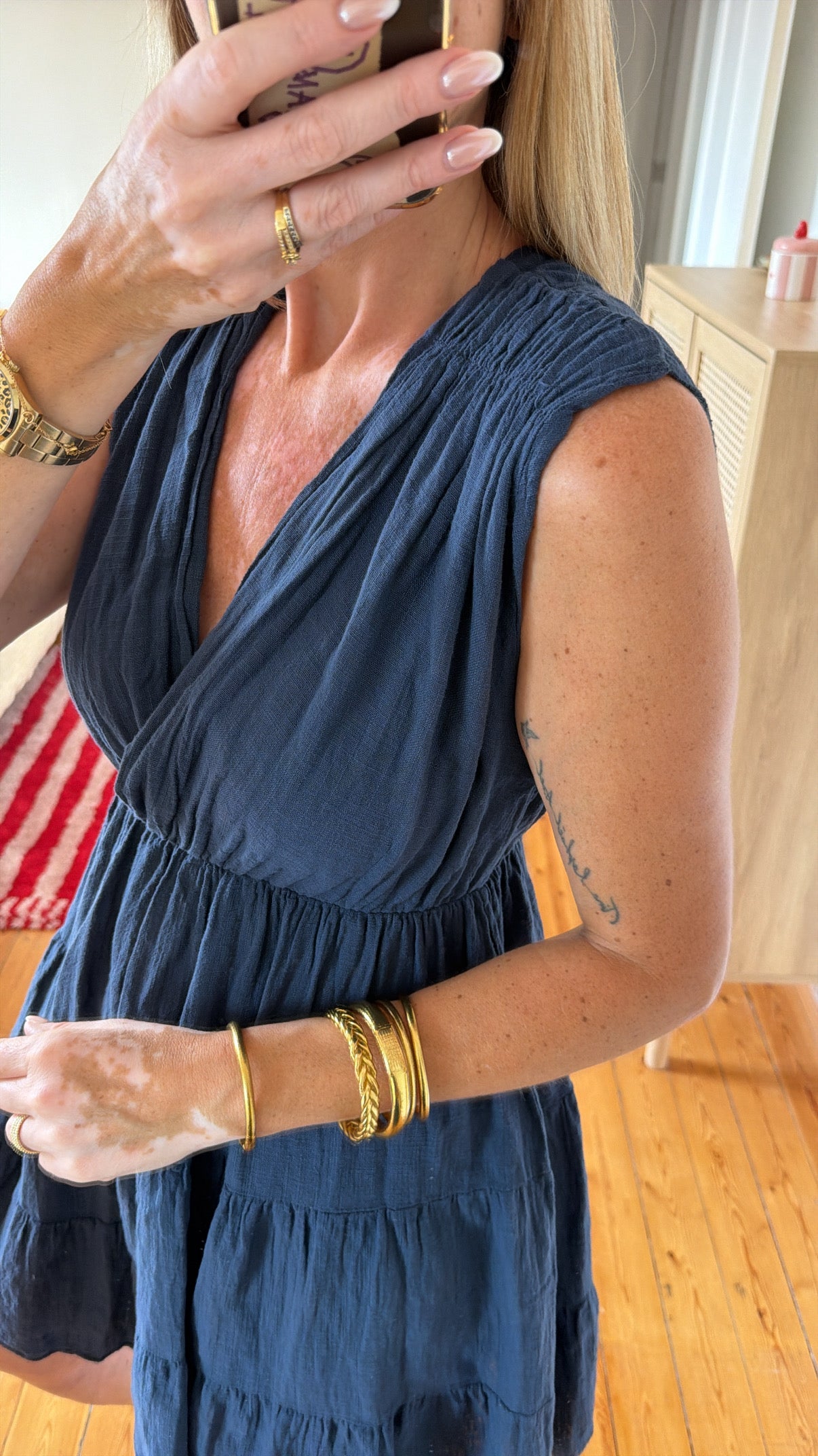 Robe MINA Bleu nuit