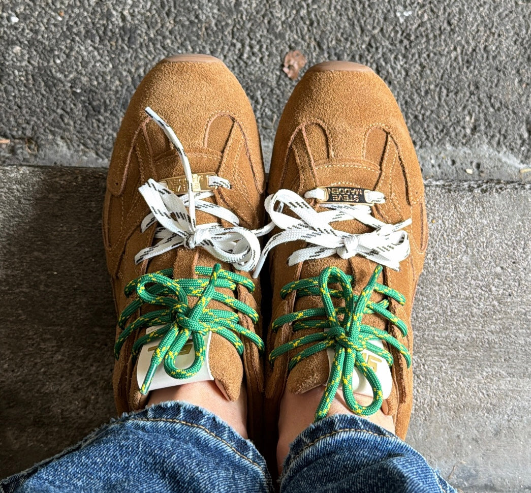 Basket ASIEL Camel Suède STEVE MADDEN
