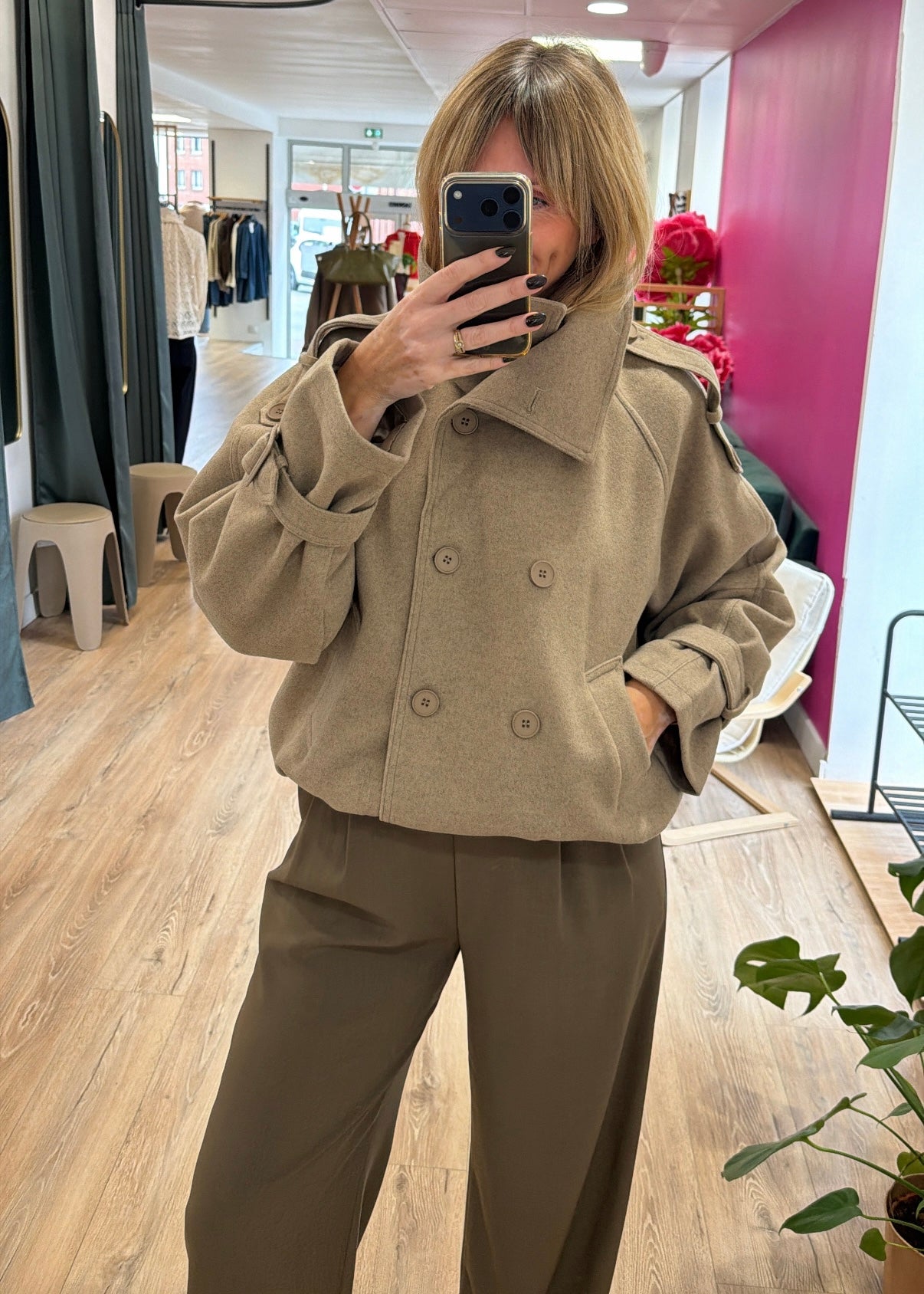 Veste GABRIELLE Taupe